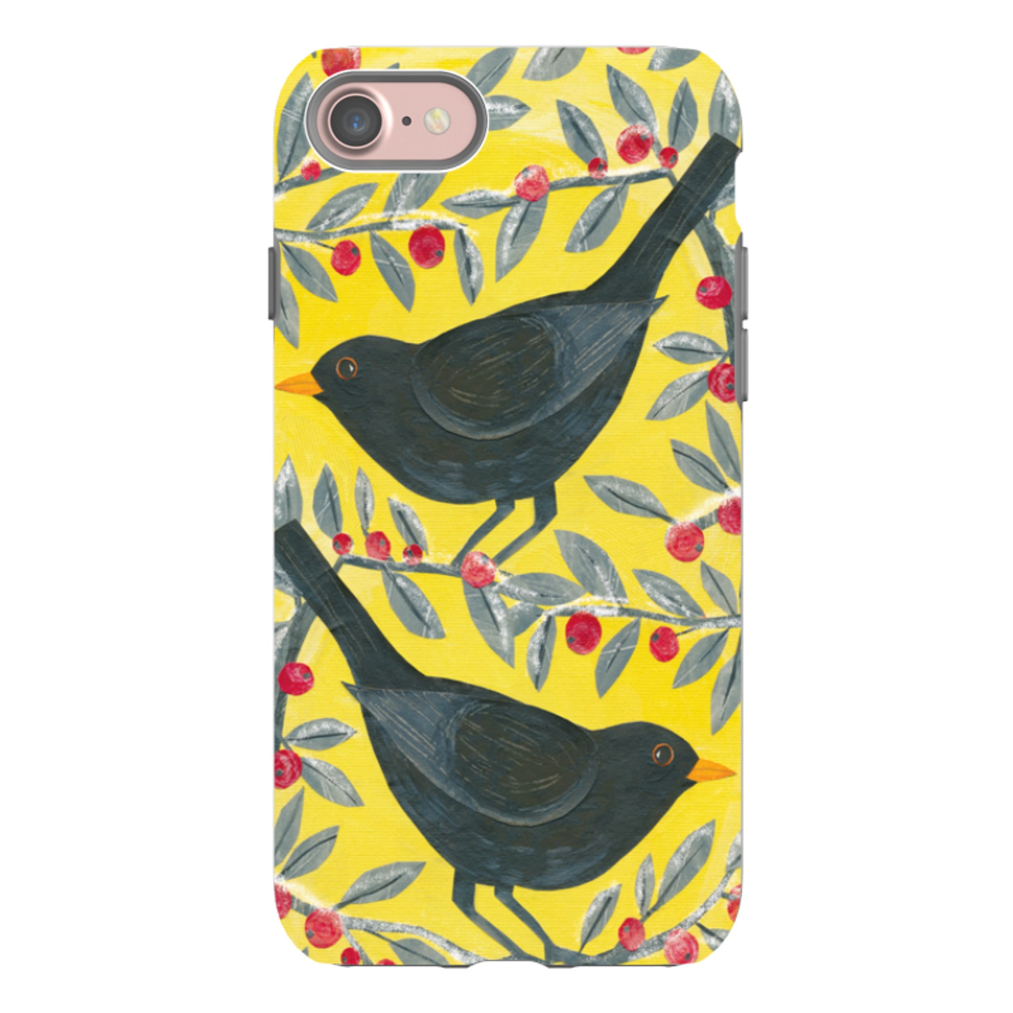 iPhone Tough Case - Blackbird By Tracey English