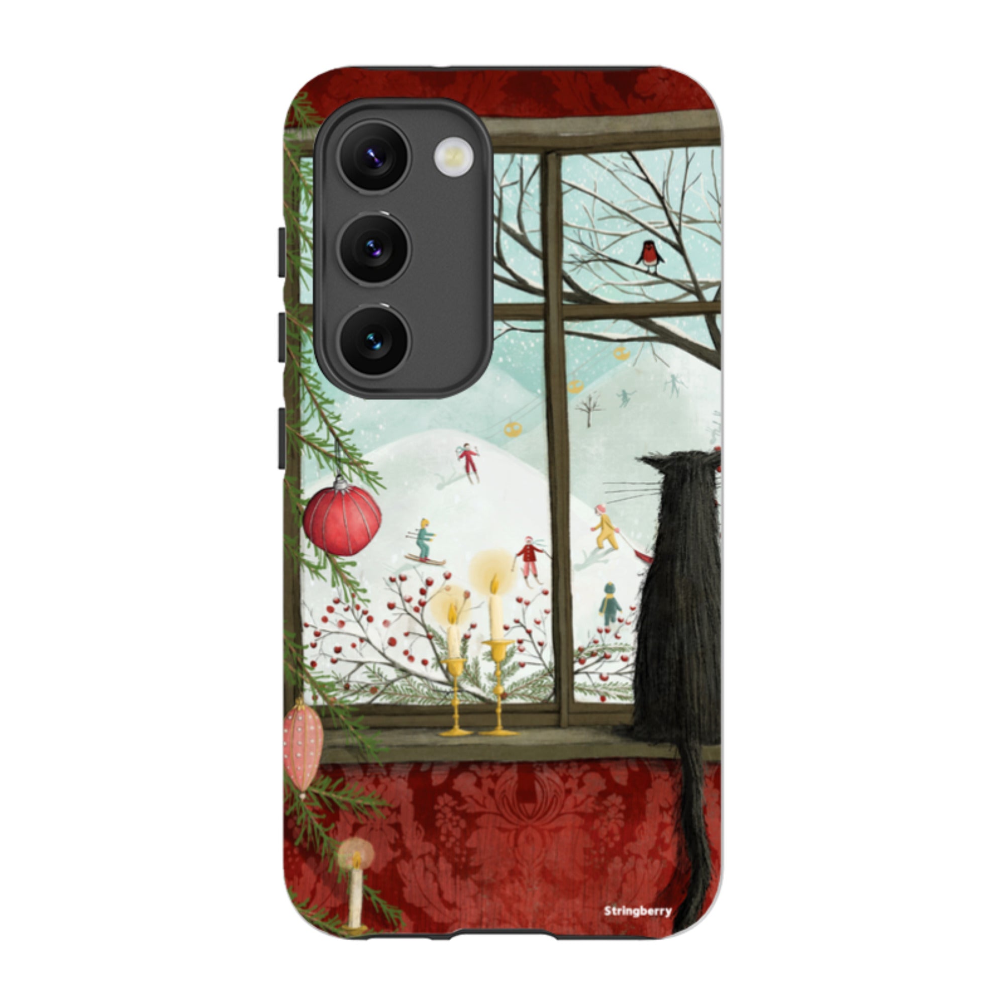 Samsung Tough Case - Christmas Window By Maja Lindberg