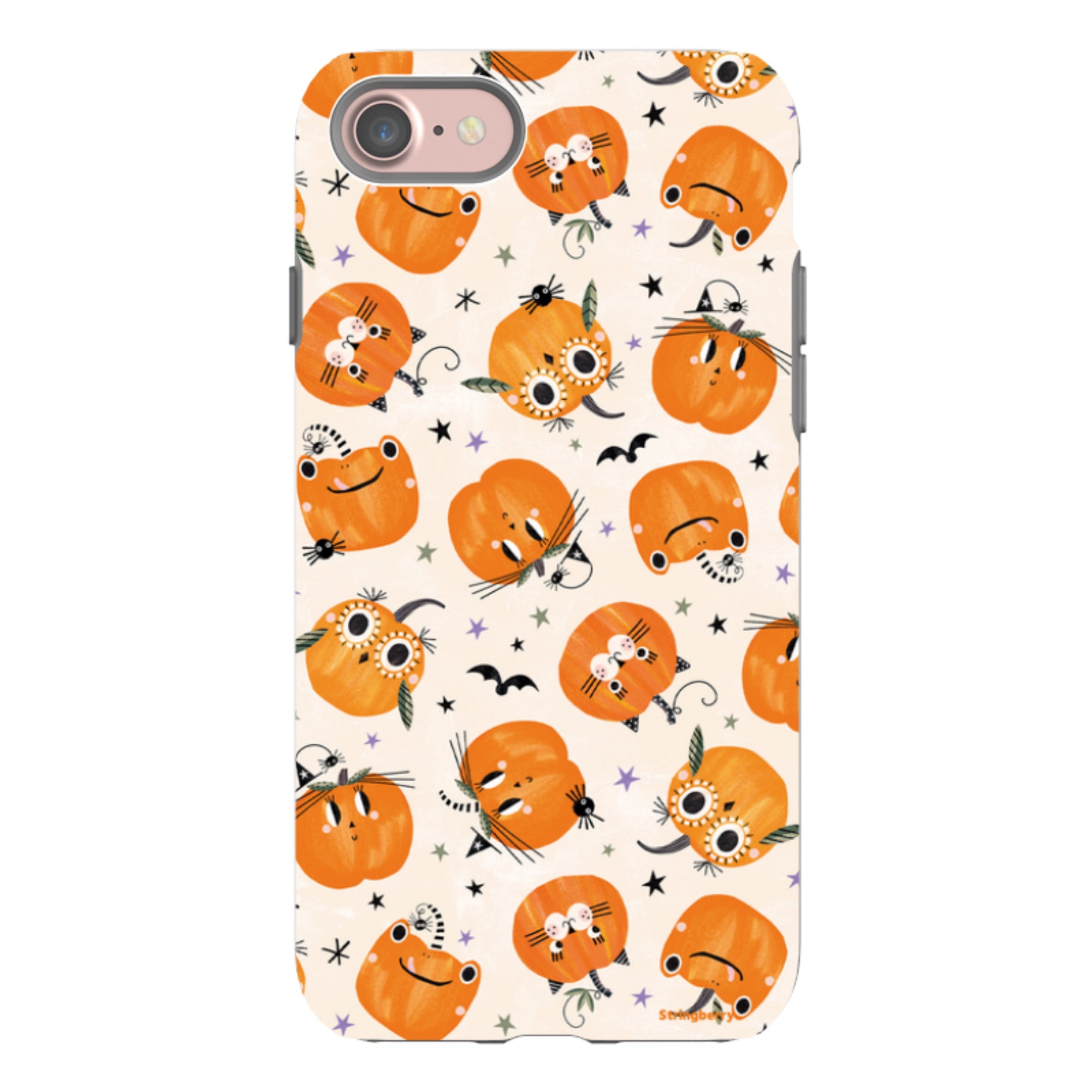 iPhone Tough Case - Halloween Pumpkin Light By Ali Brookes