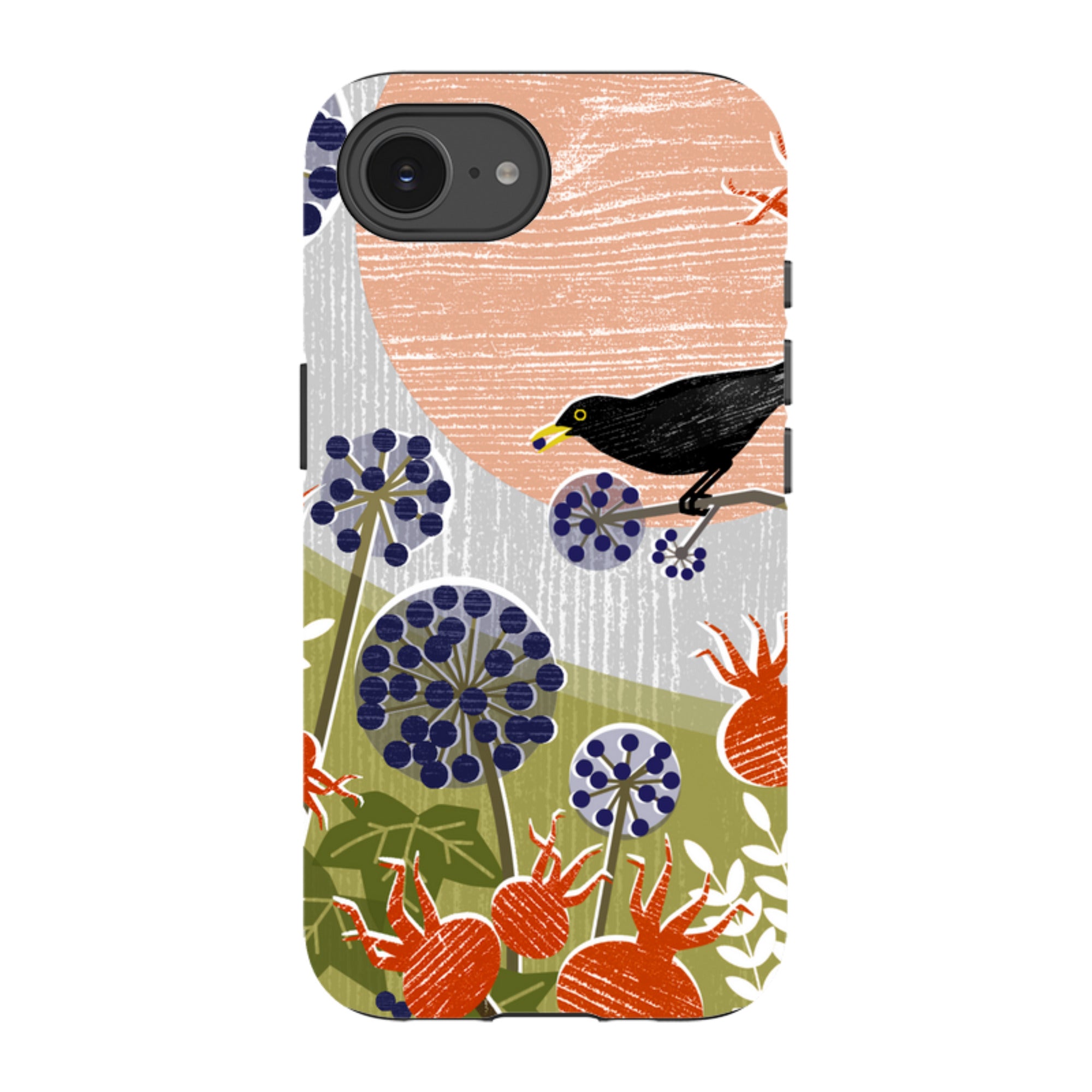 iPhone Tough Case - Blackbird And Ivy By Liane Payne