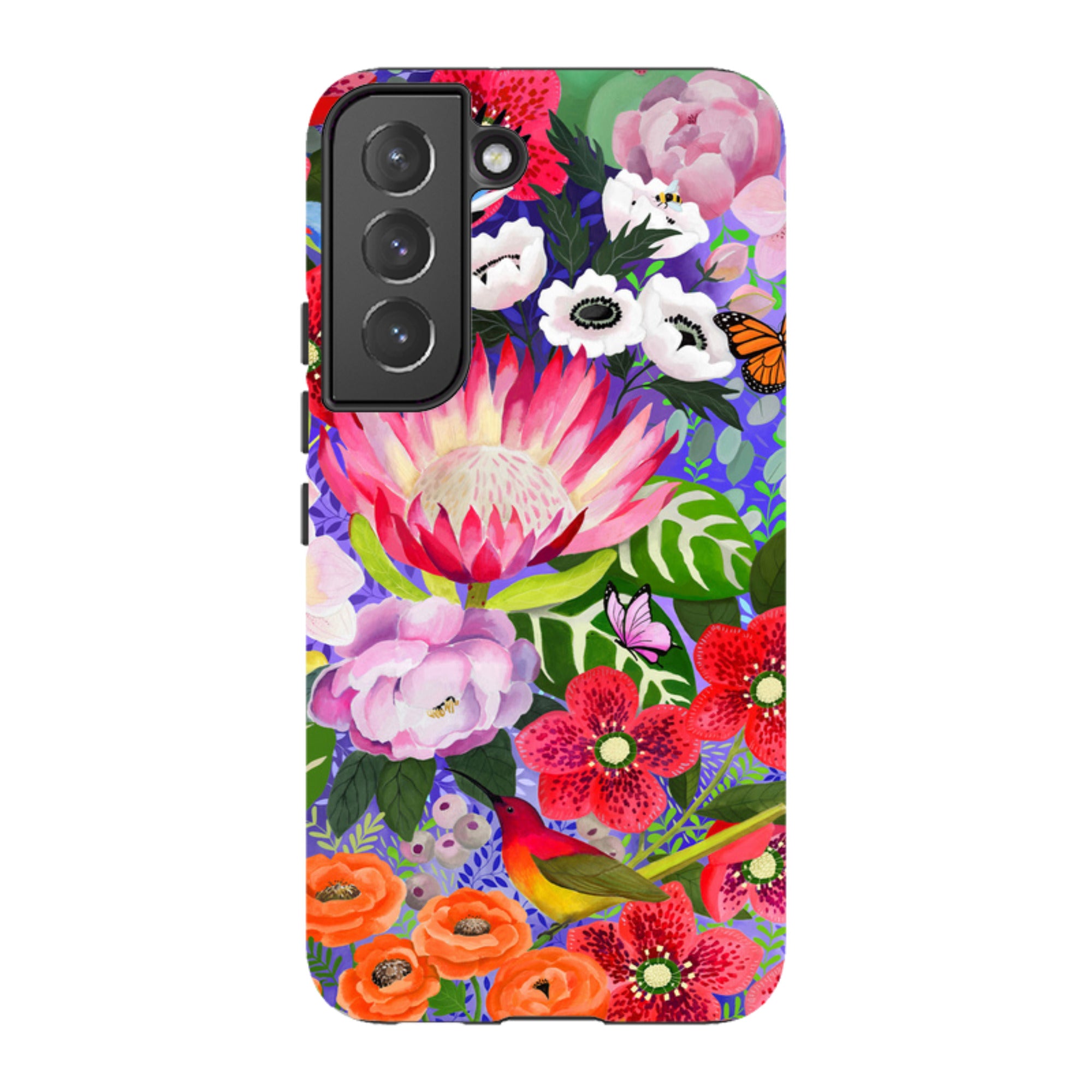 Samsung Tough Case - Exotic Birds By Bex Parkin
