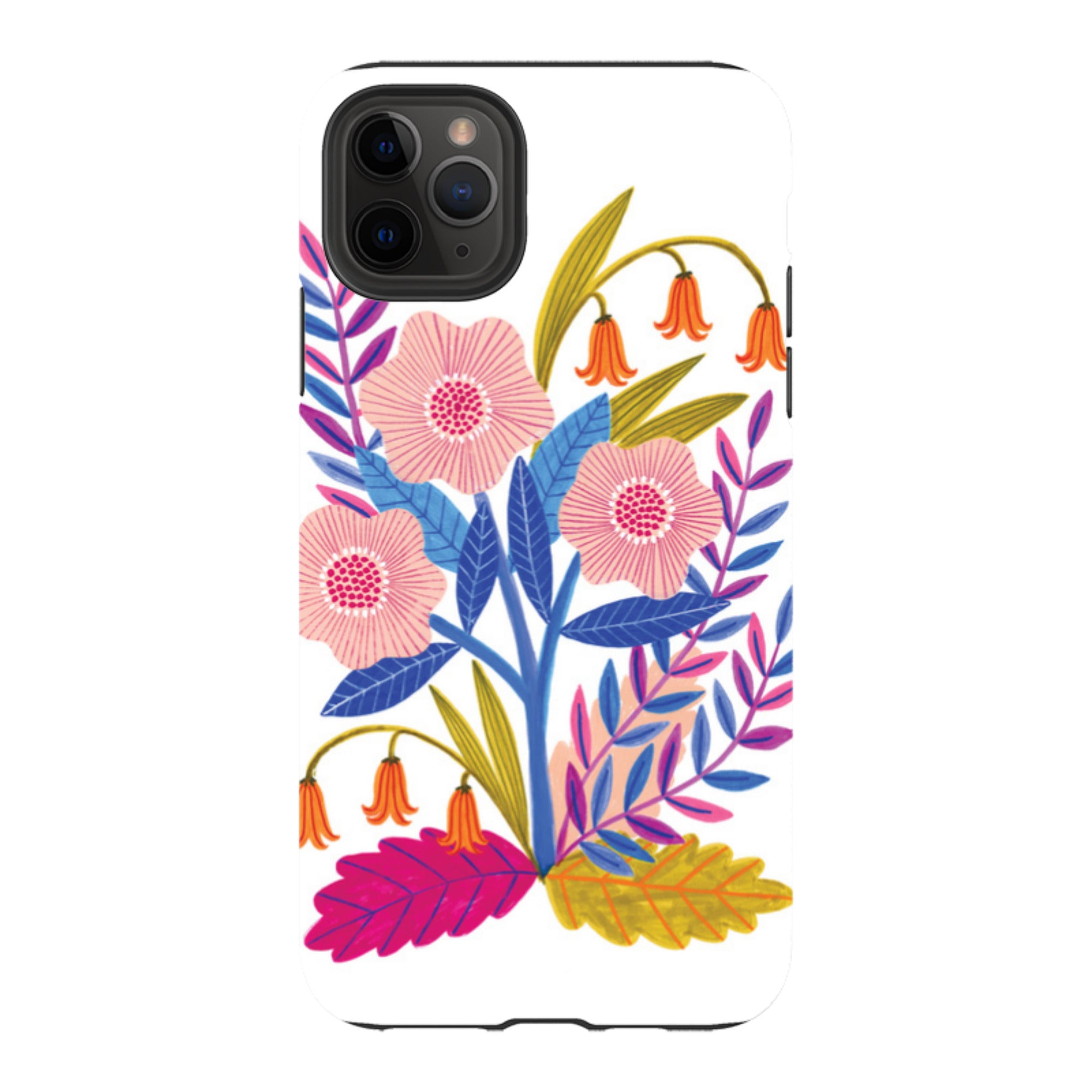 iPhone Tough Case - Leaves Cluster By Lee Foster Wilson