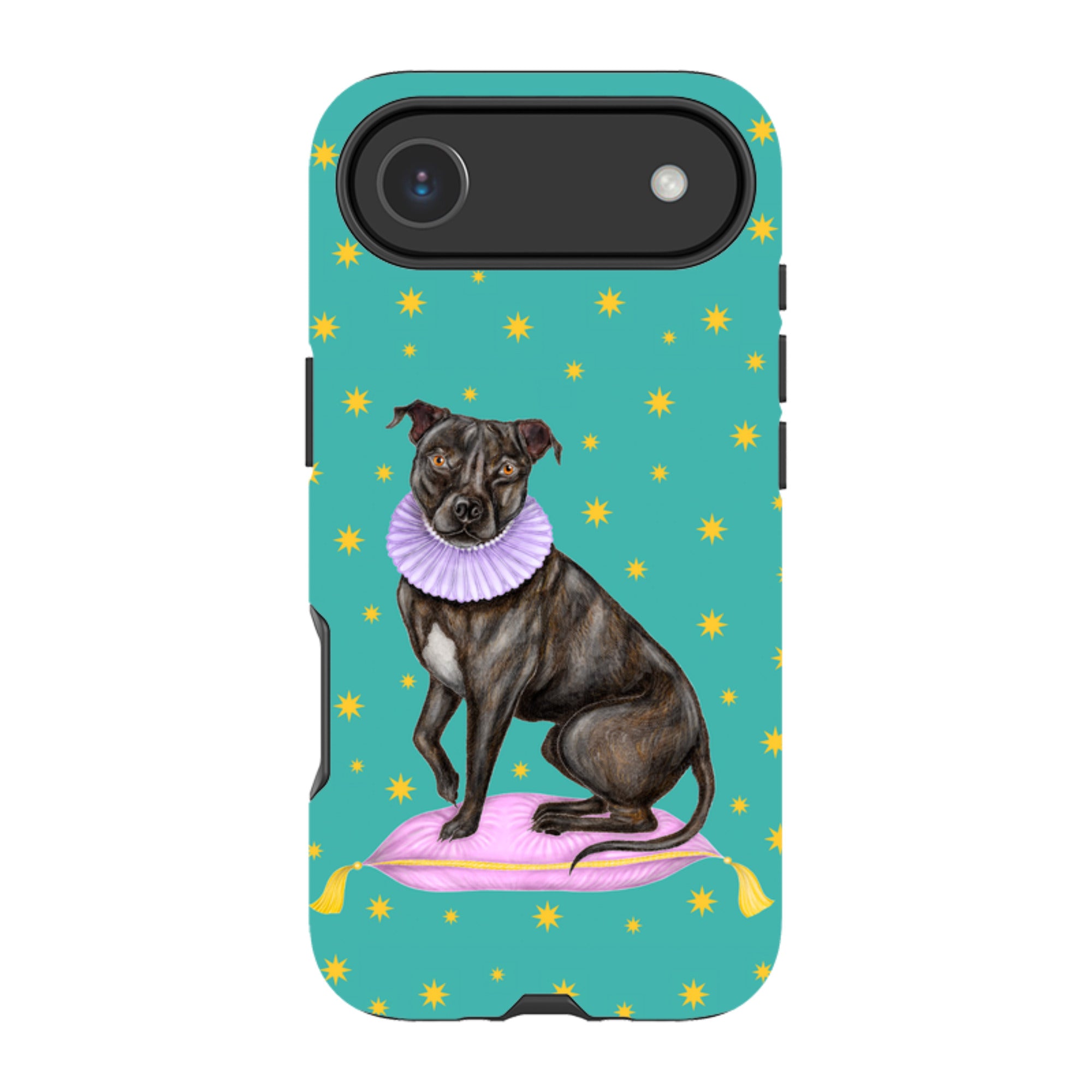 iPhone MagSafe Tough Case - Staffy By Catherine Rowe