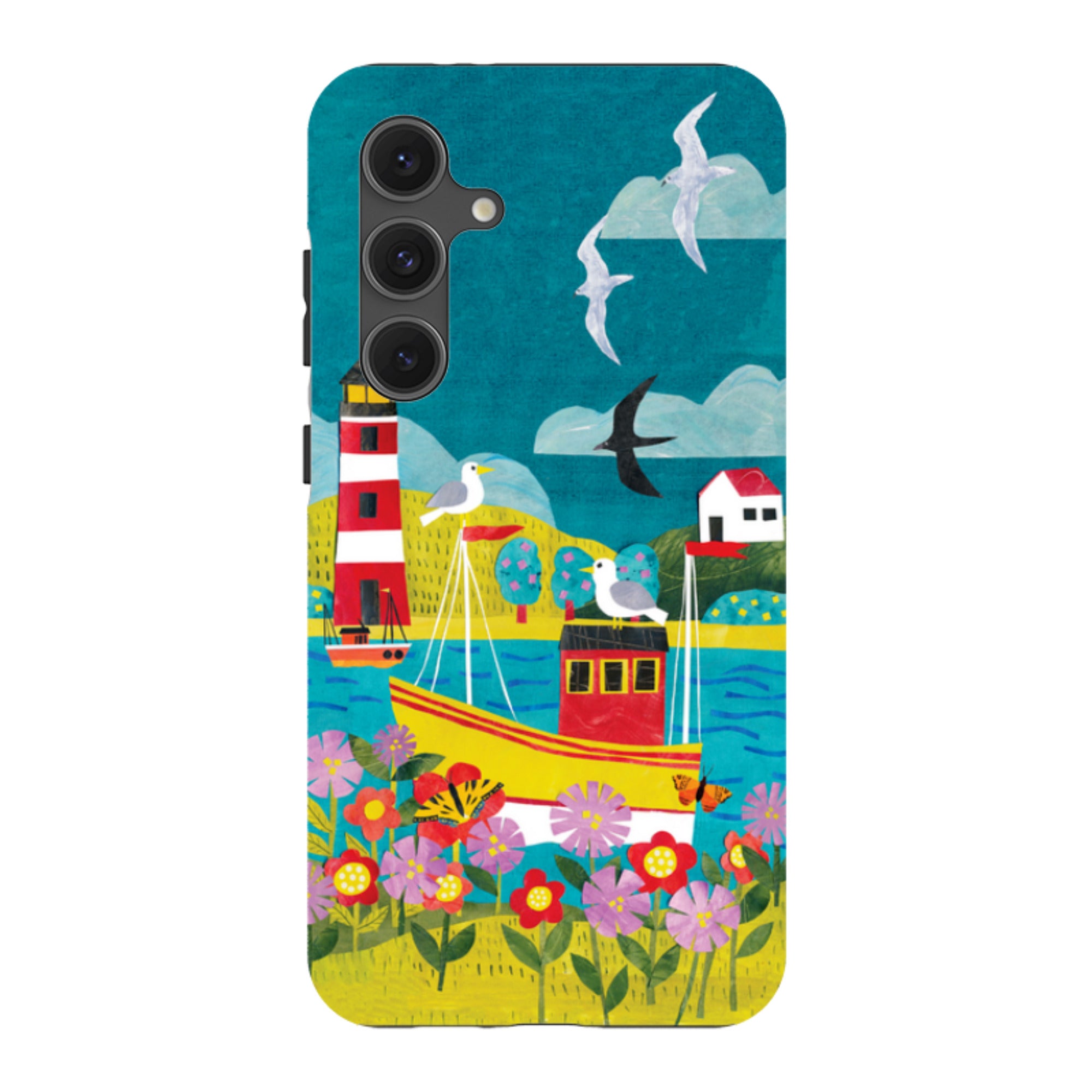 Samsung Tough  Case - Fishing Boat By Tracey English