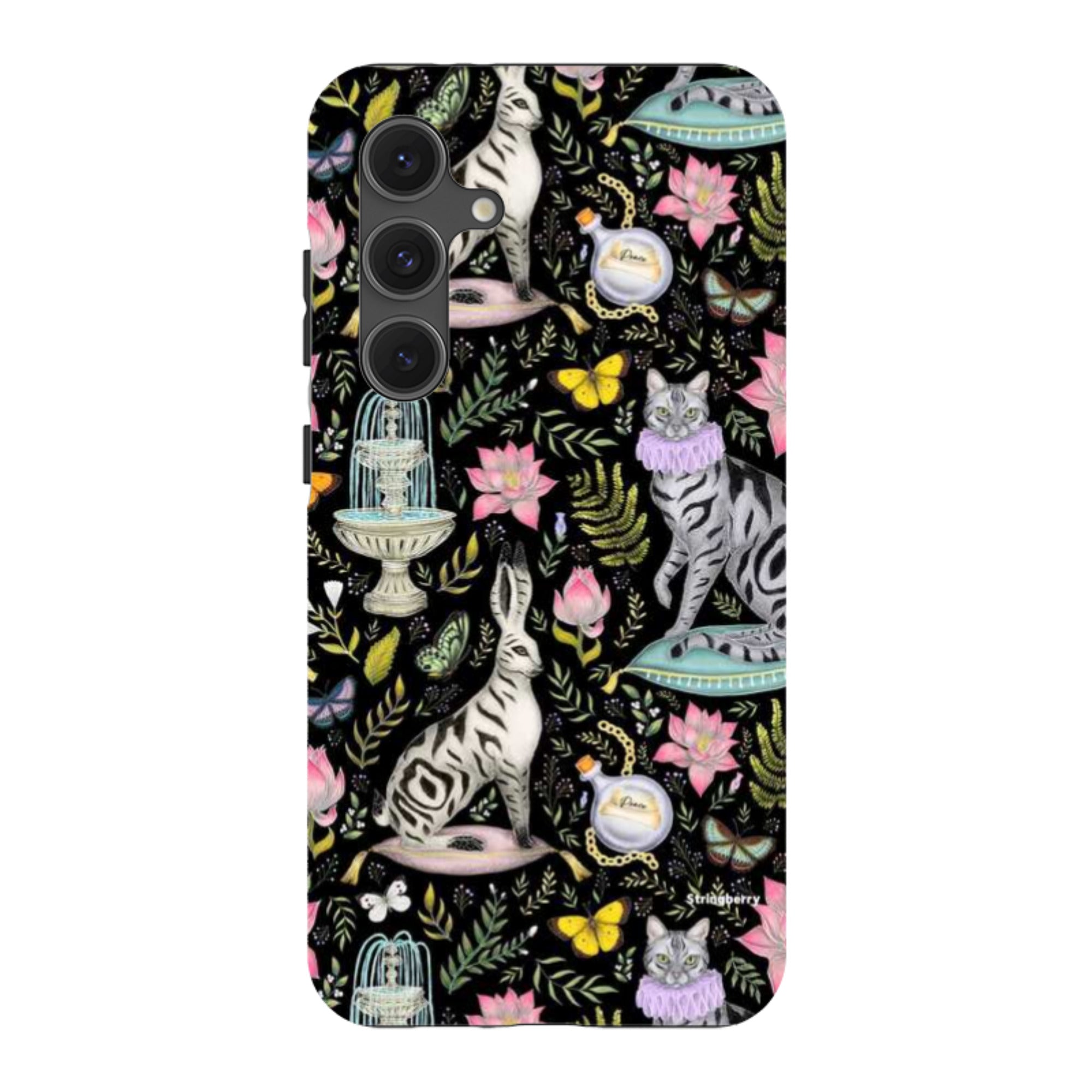 Samsung Tough Case - Lotus Garden By Catherine Rowe