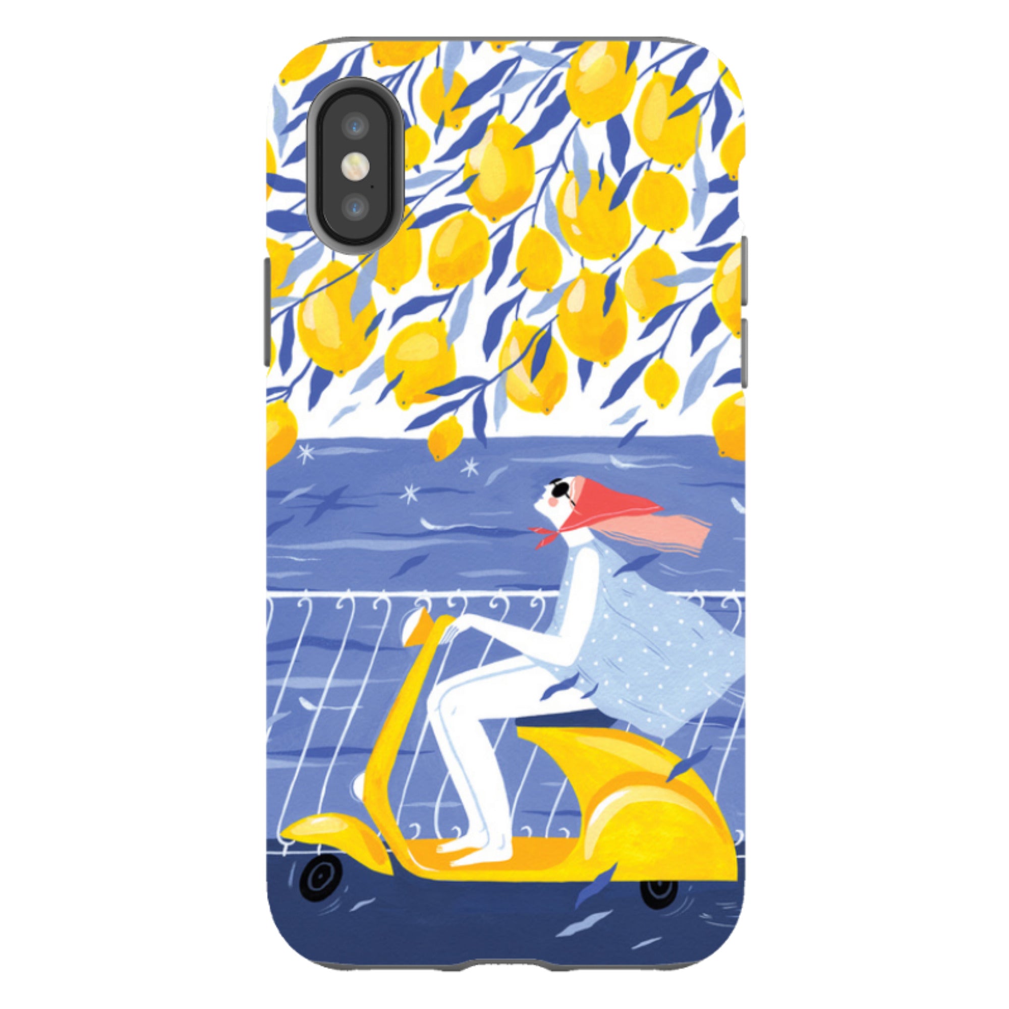 iPhone Tough Case - Amalfi Ride By Madalina Andronic