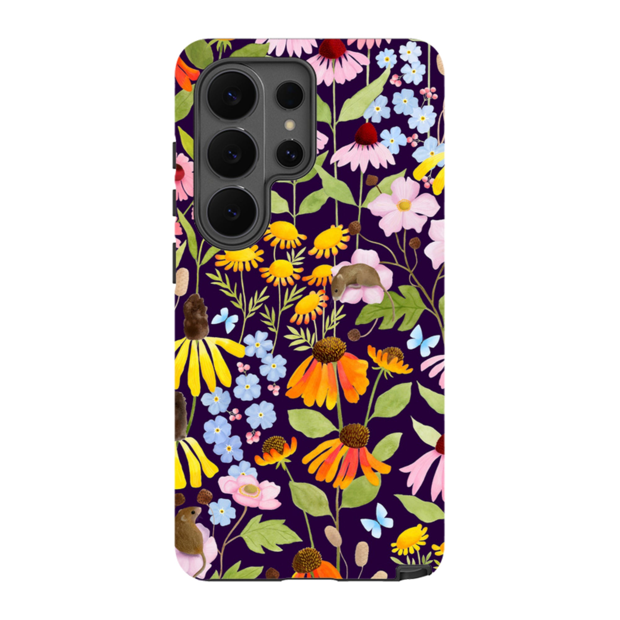 Samsung Tough Case - Mice And Wildflowers By Bex Parkin