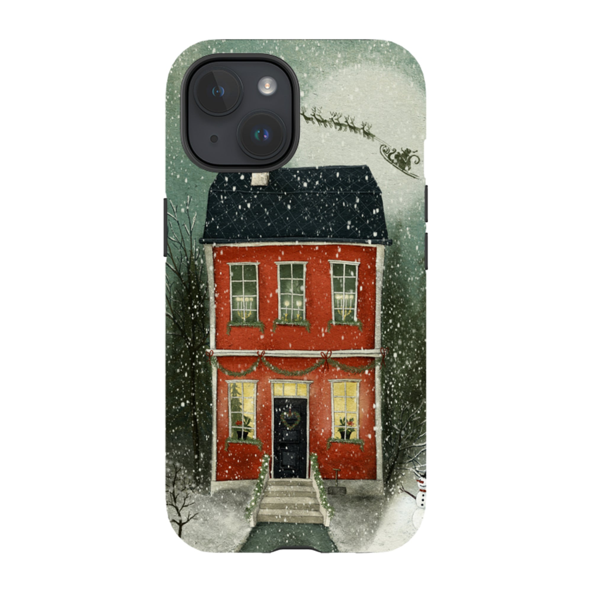iPhone Tough Case - Night Before Christmas By Maja Lindberg
