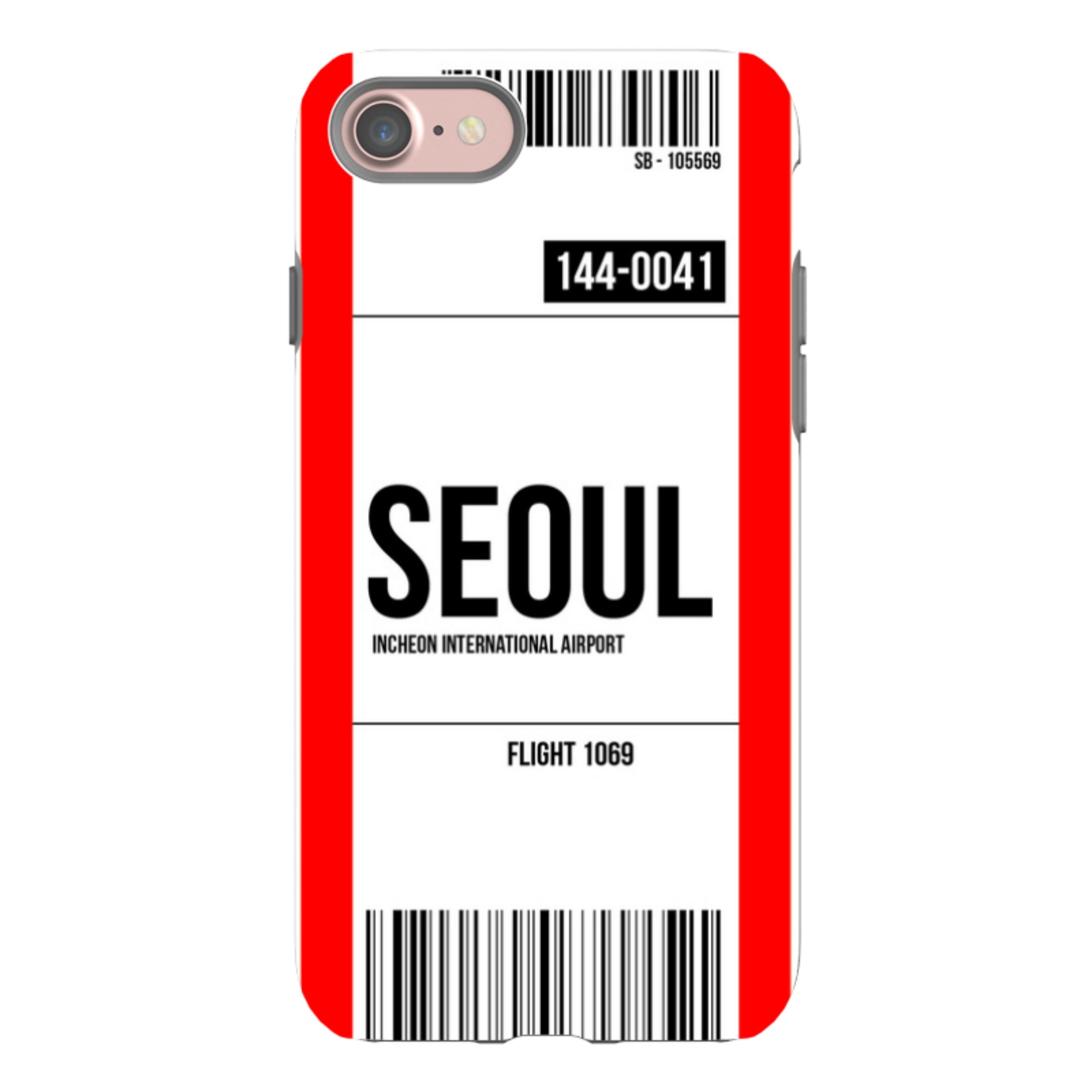 iPhone Tough Case - Seoul Red