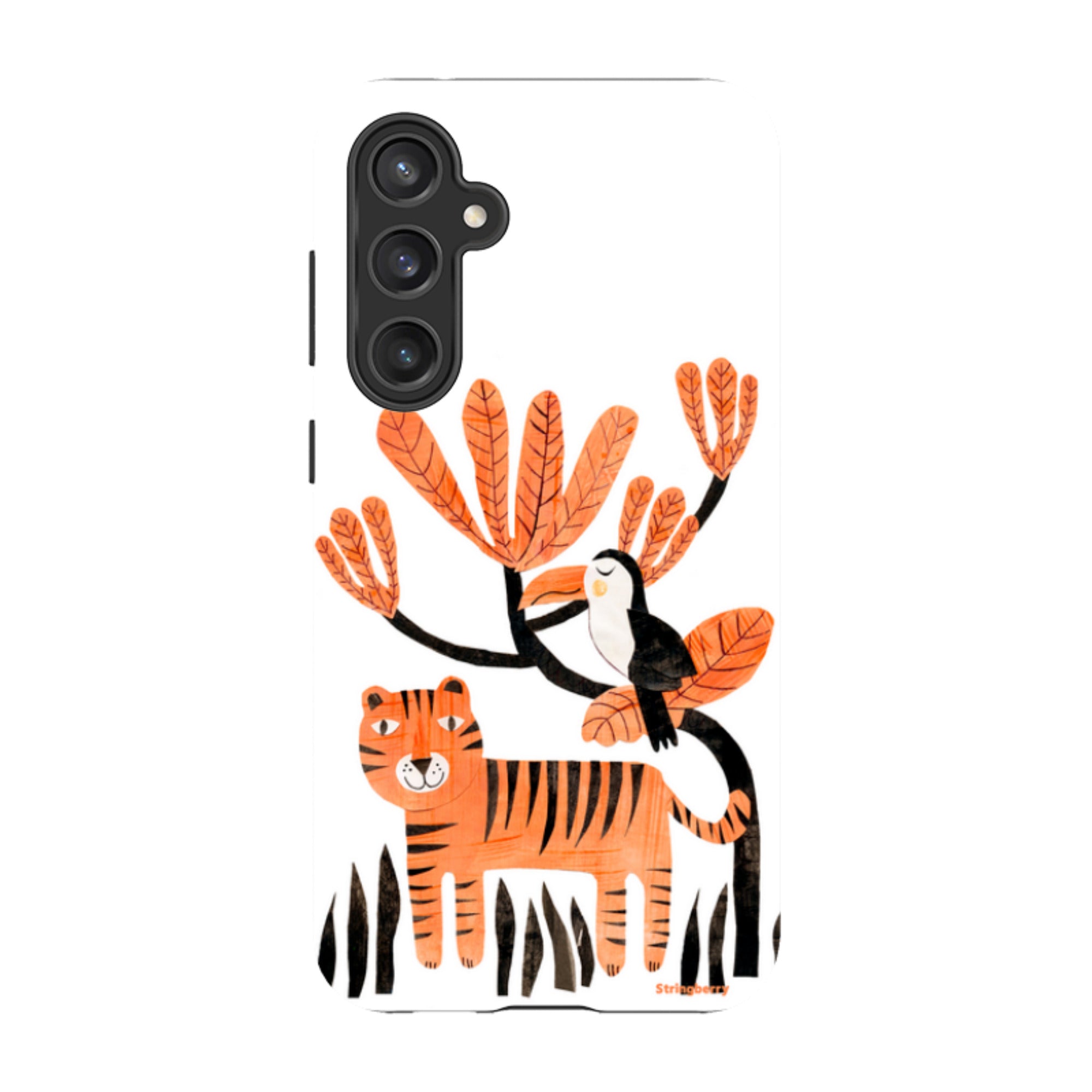 Samsung Tough Case - Tiger And Toucan By Tracey English