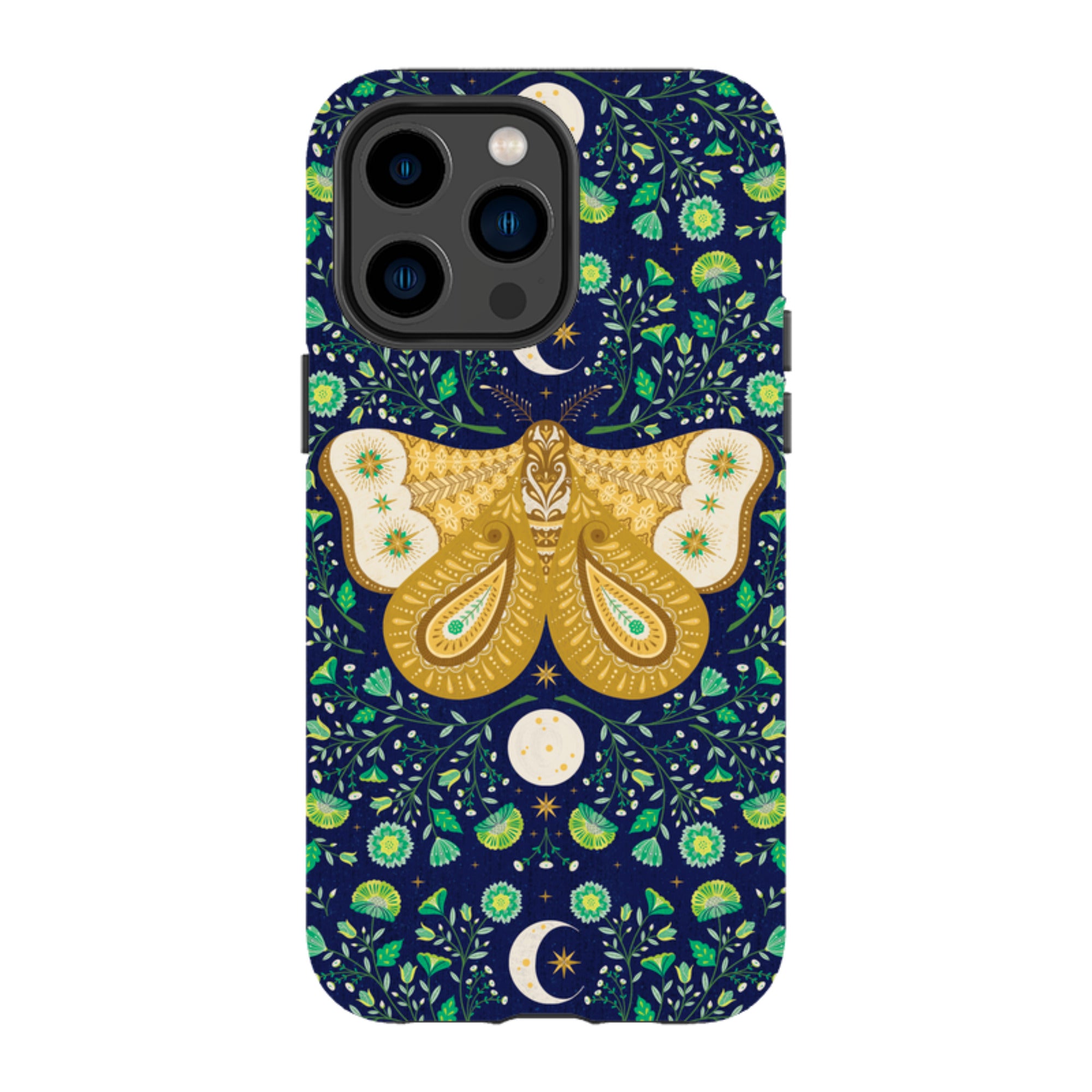 iPhone Tough Case - Moth By Jenny Zemanek