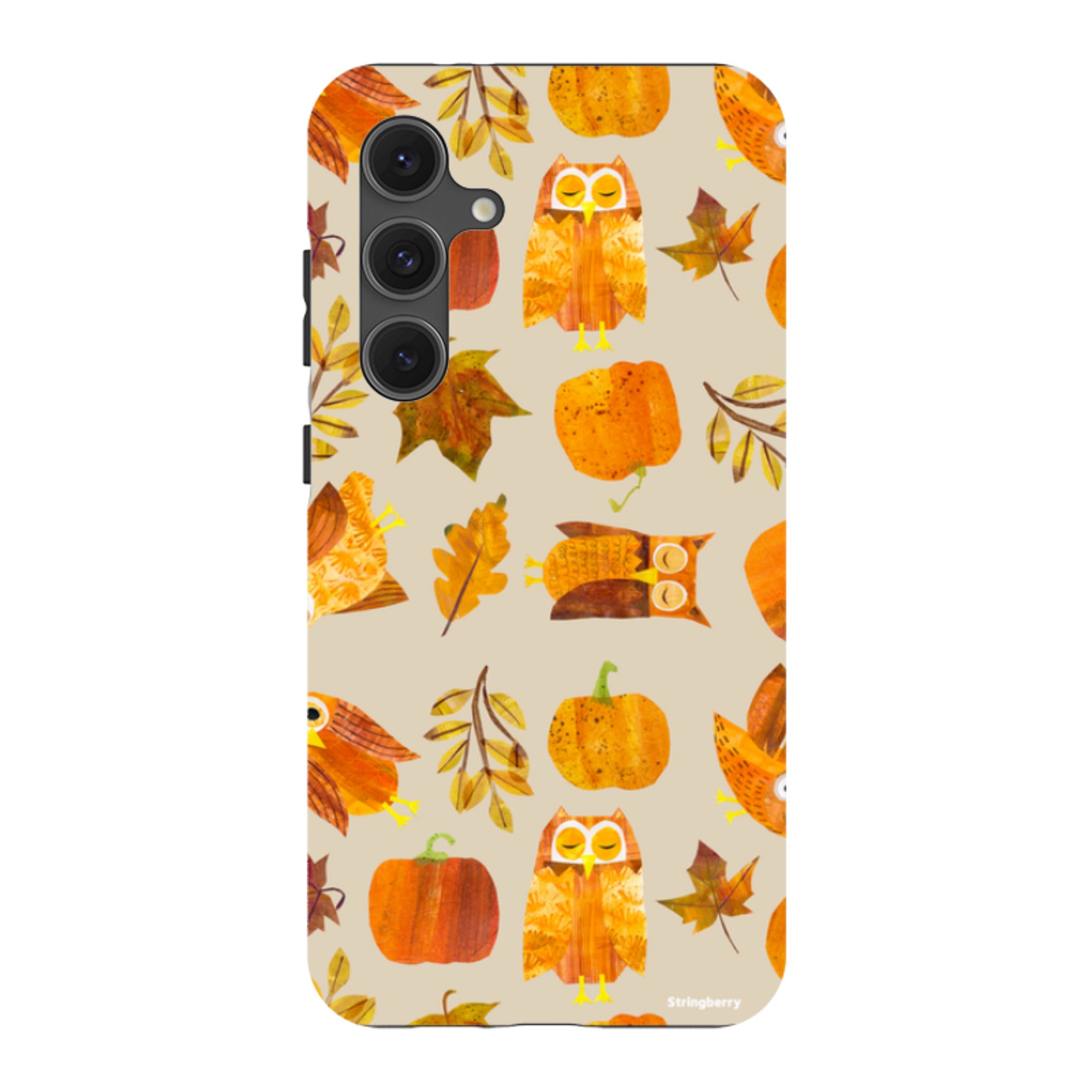 Samsung Tough Case - Pumpkins and Owls By Tracey English