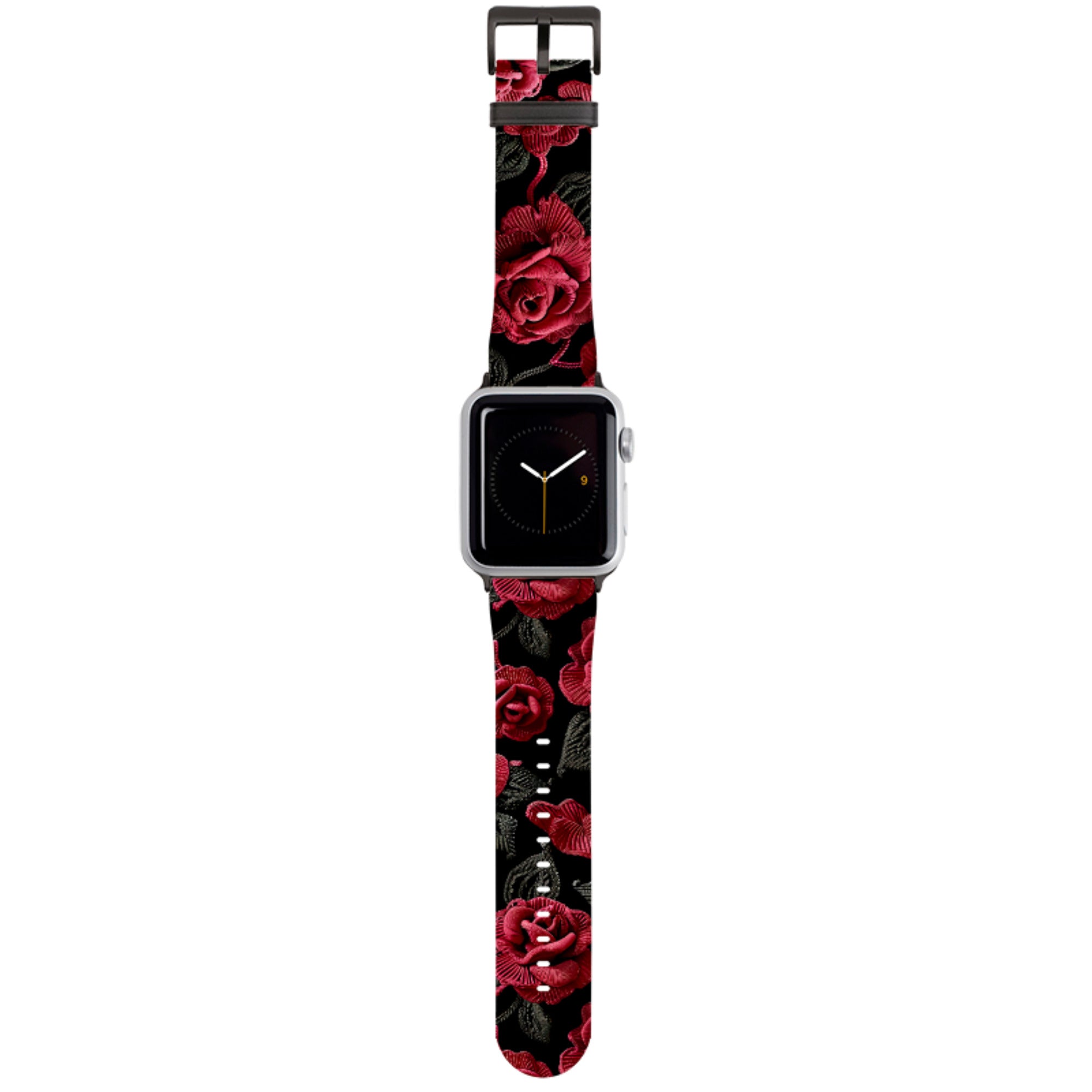 Dark Roses Apple Watch Strap