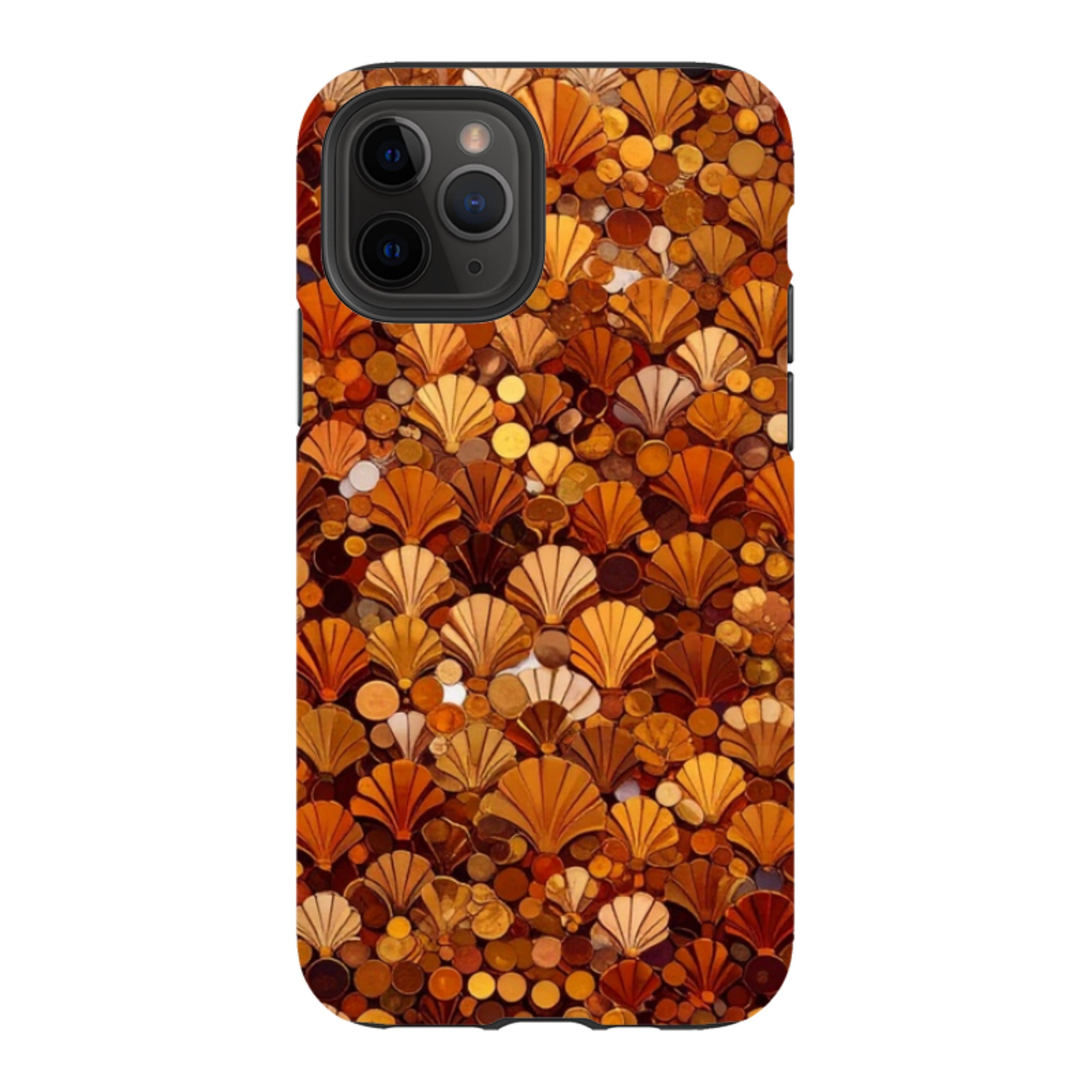 iPhone Tough Case - Golden Shells