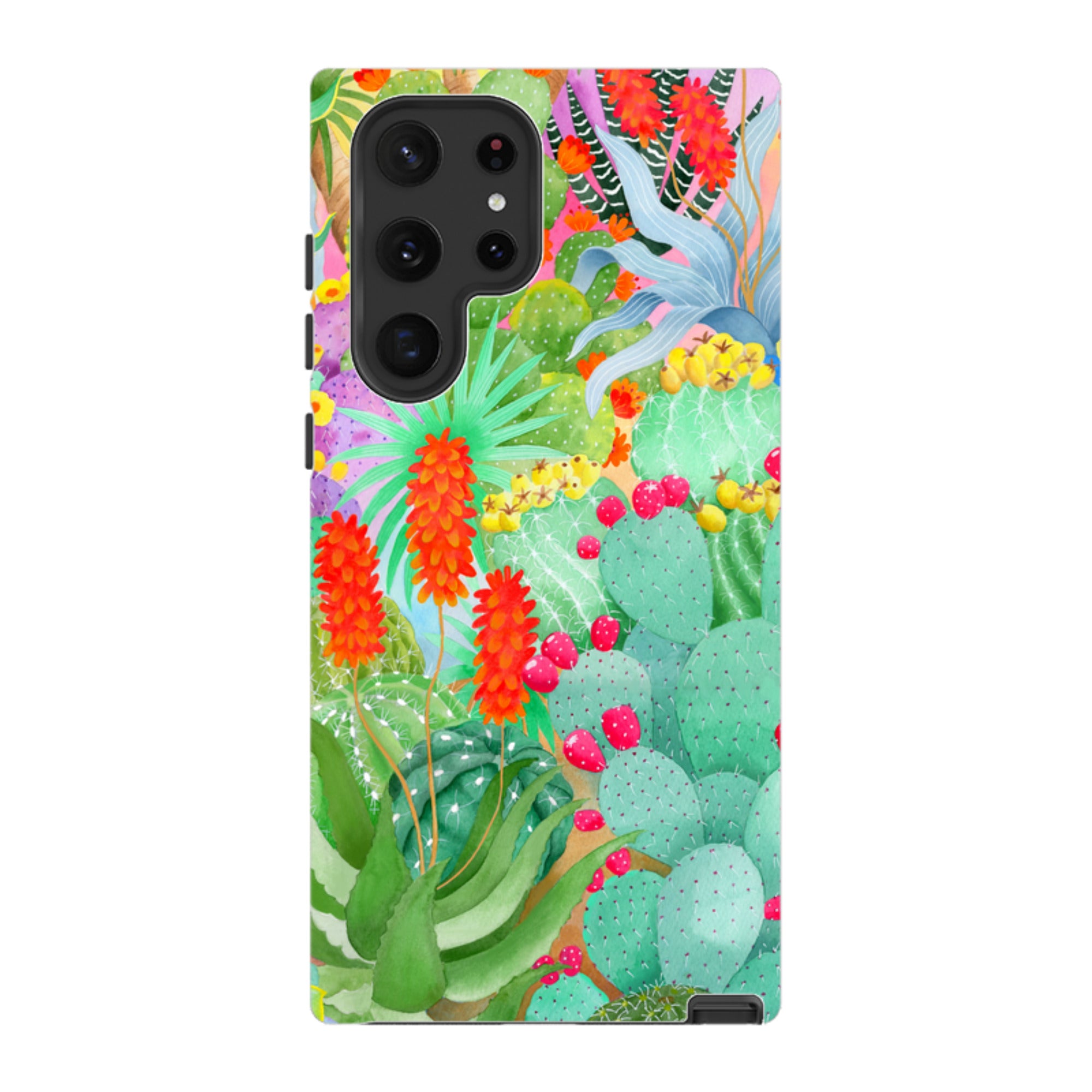 Samsung Tough Case - Cactus By Bex Parkin