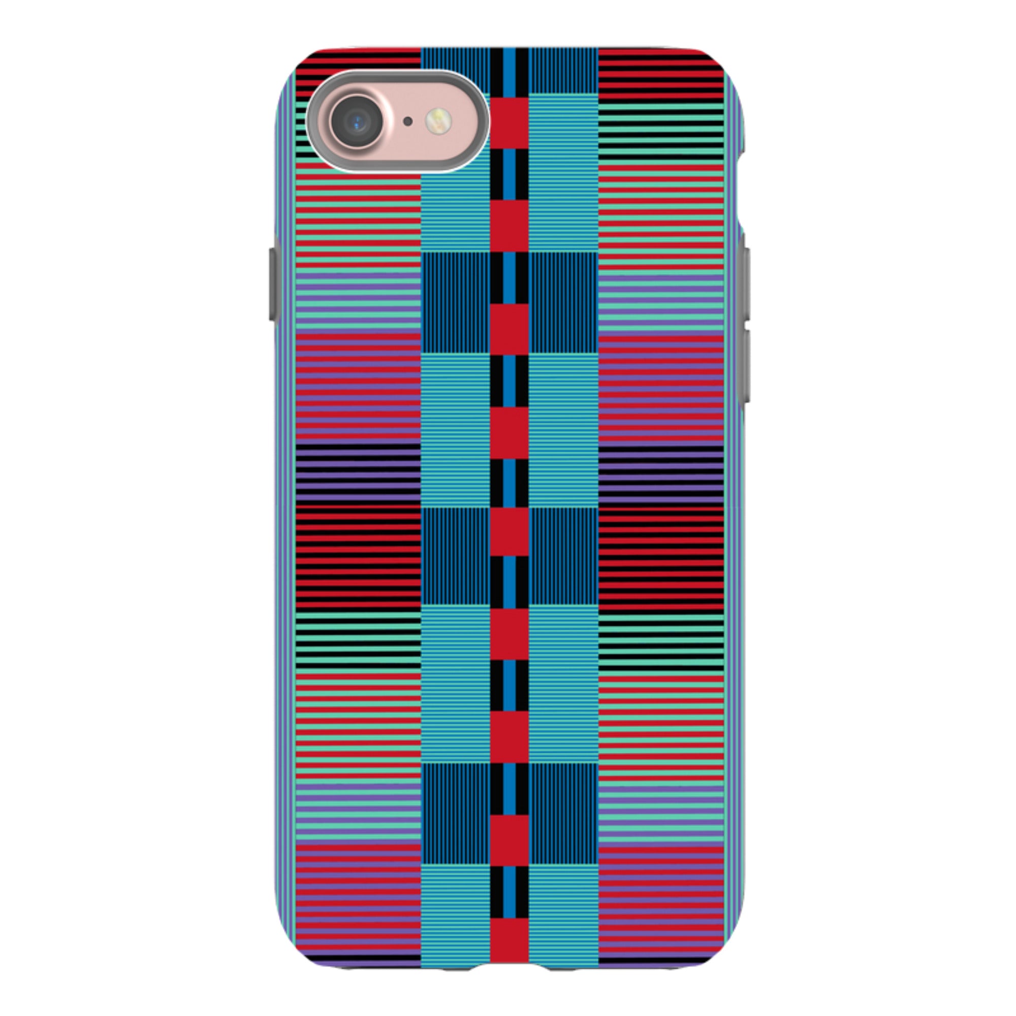 iPhone Tough Case - Indian Stripe By Cressida Bell