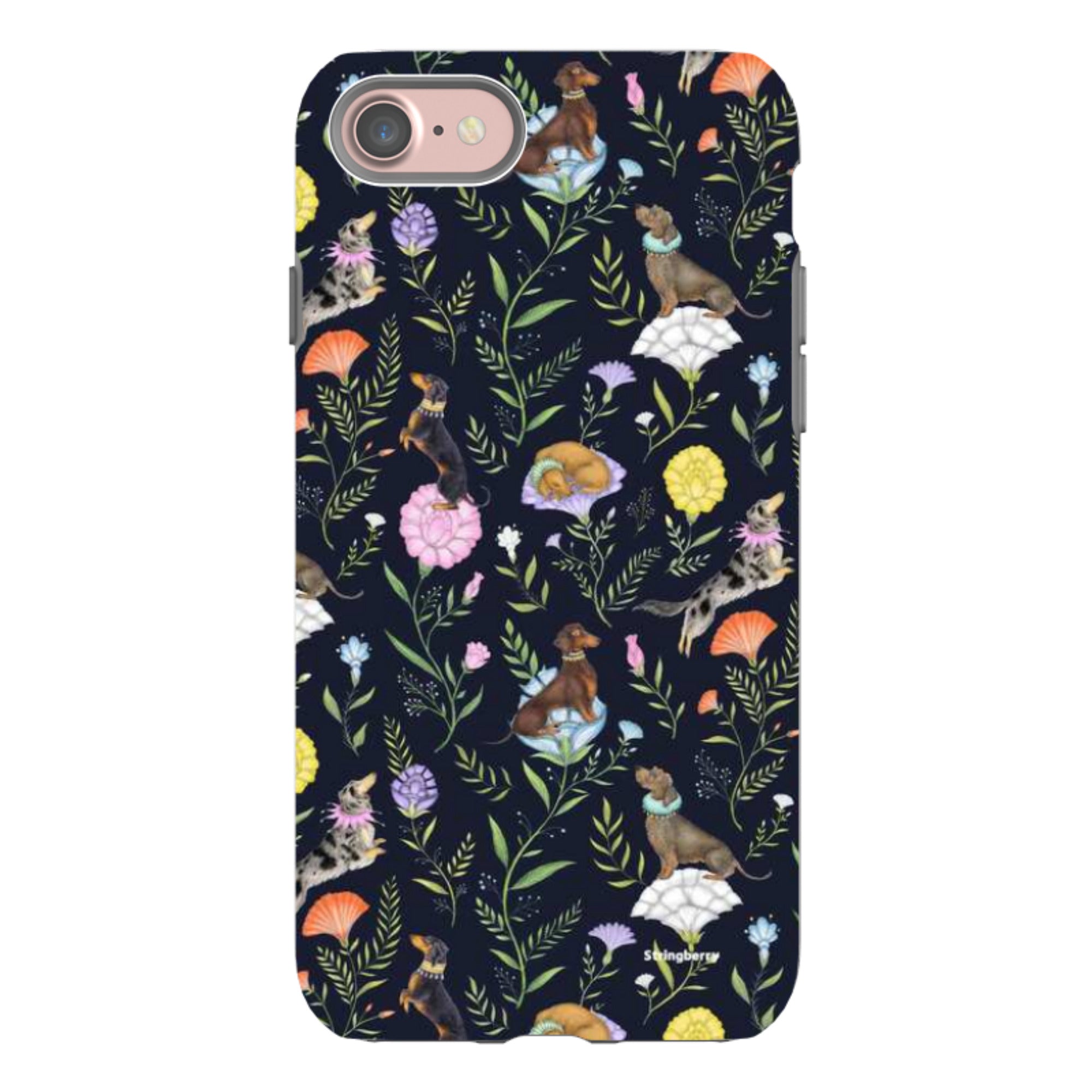 iPhone Tough Case - Doxy Day Afternoon Marine By Catherine Rowe