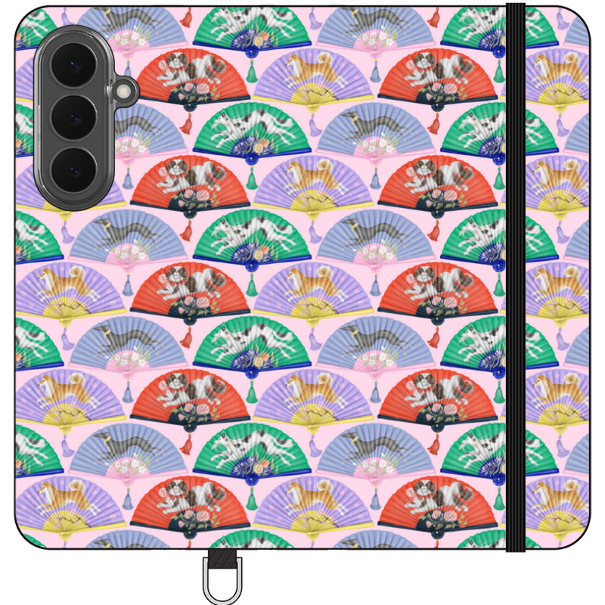 Dog Fan Wallet Case By Catherine Rowe