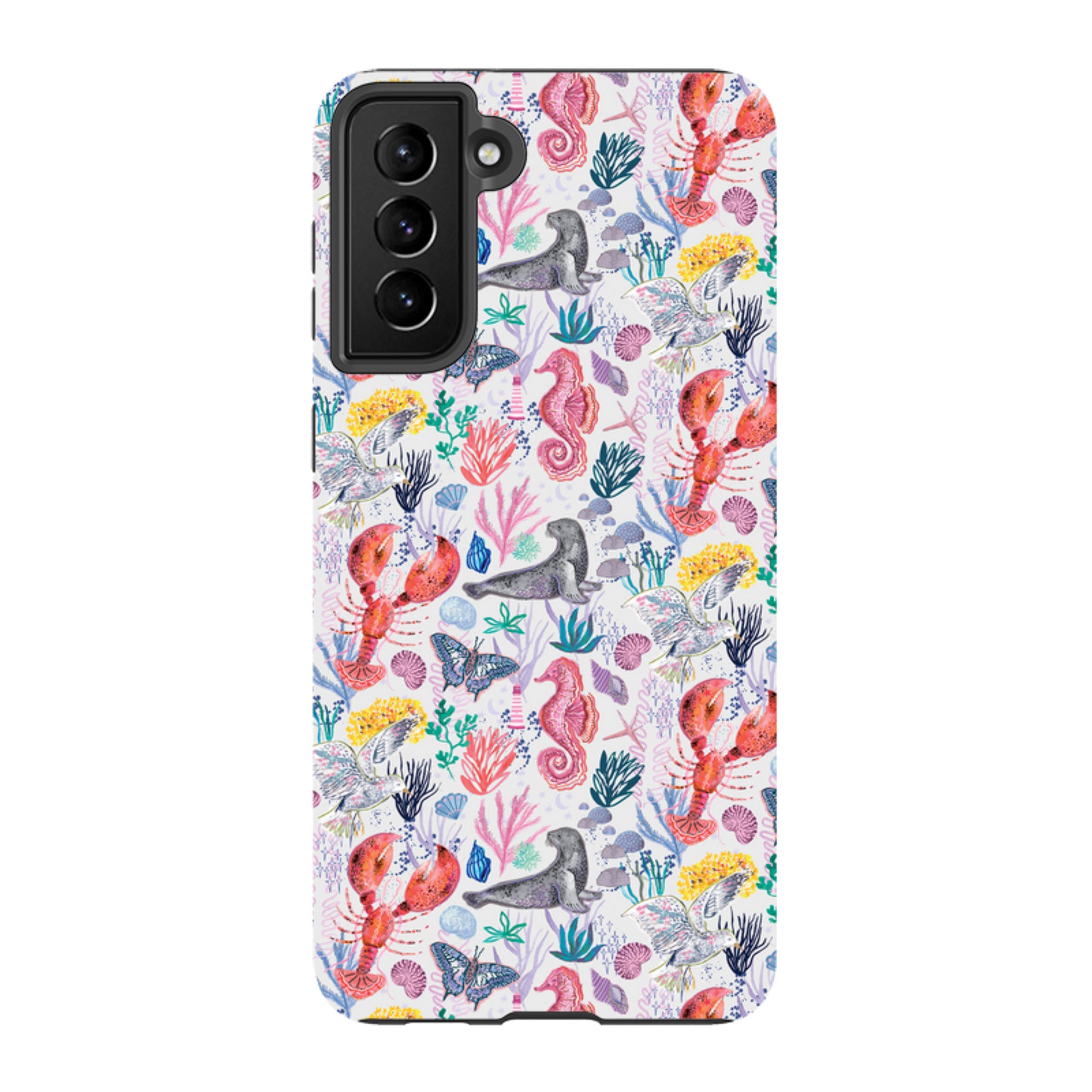Samsung Tough  Case - Coastline Pattern D By Emma Frances Grant
