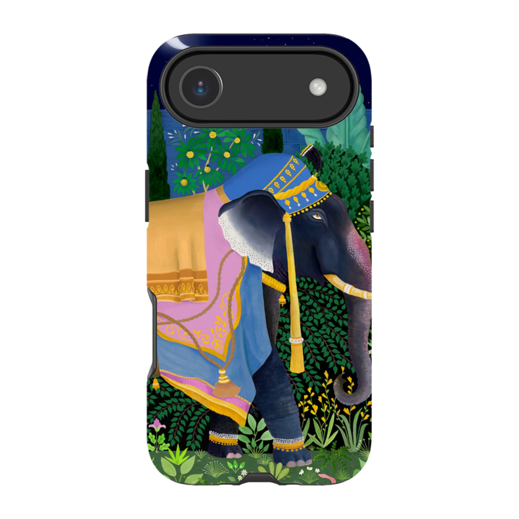 iPhone MagSafe Tough Case -  Indian Elephant By Bex Parkin