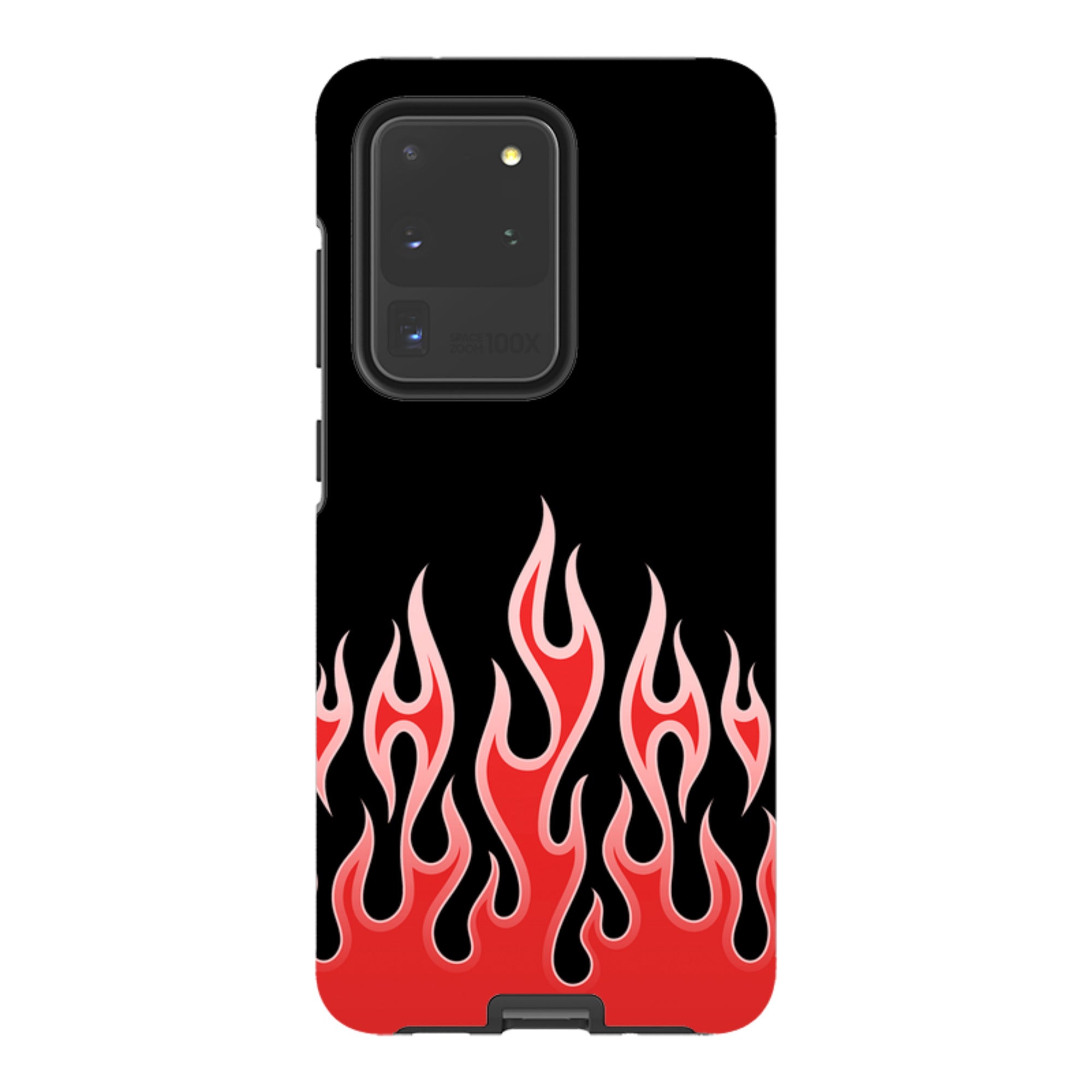 Samsung Tough Case - Red Flames