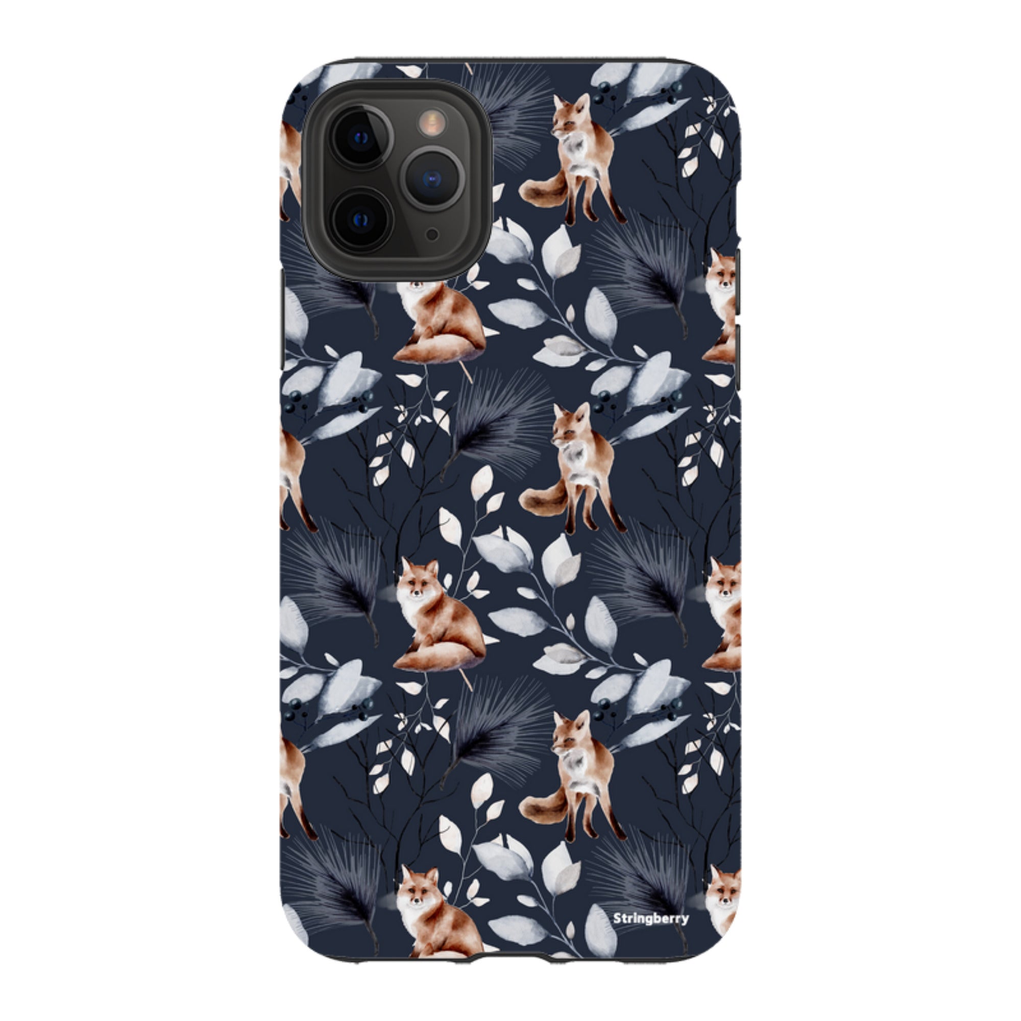 iPhone Tough Case - Foxy Xmas
