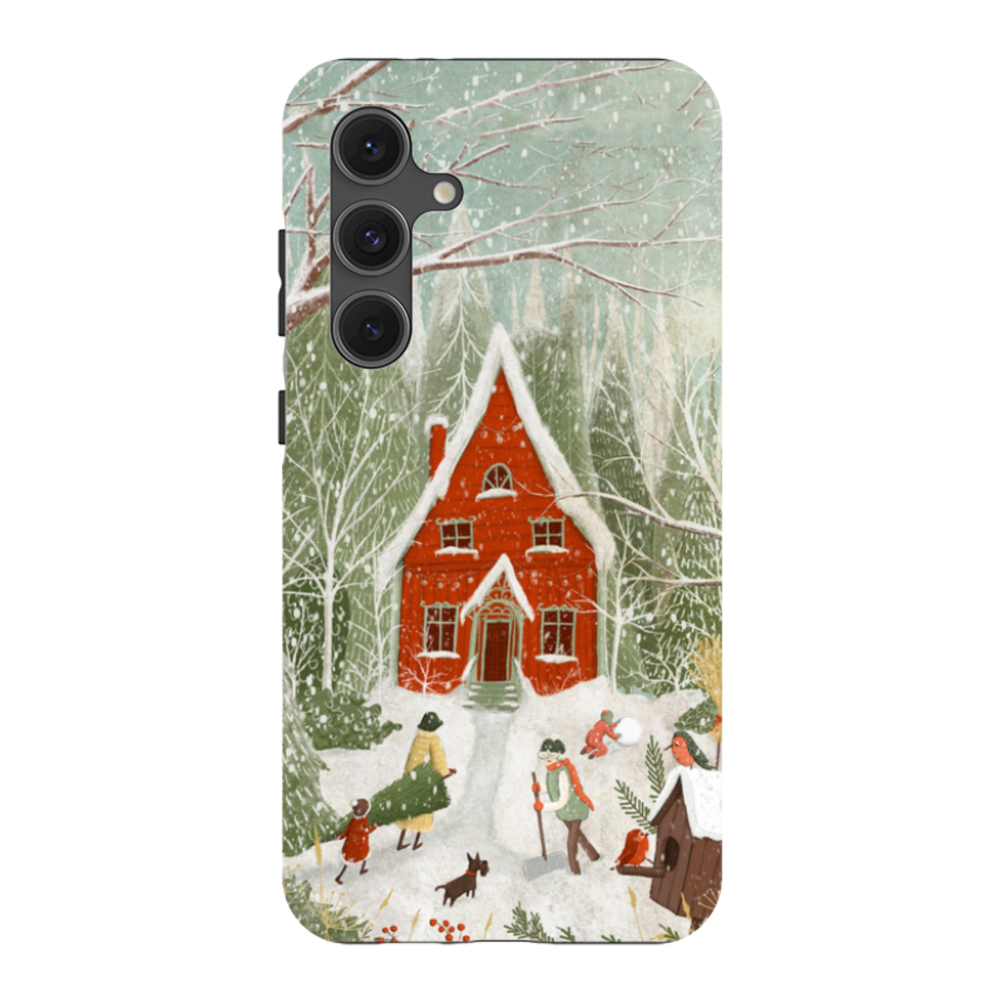 Samsung Tough Case - Christmas Garden Day By Maja Lindberg