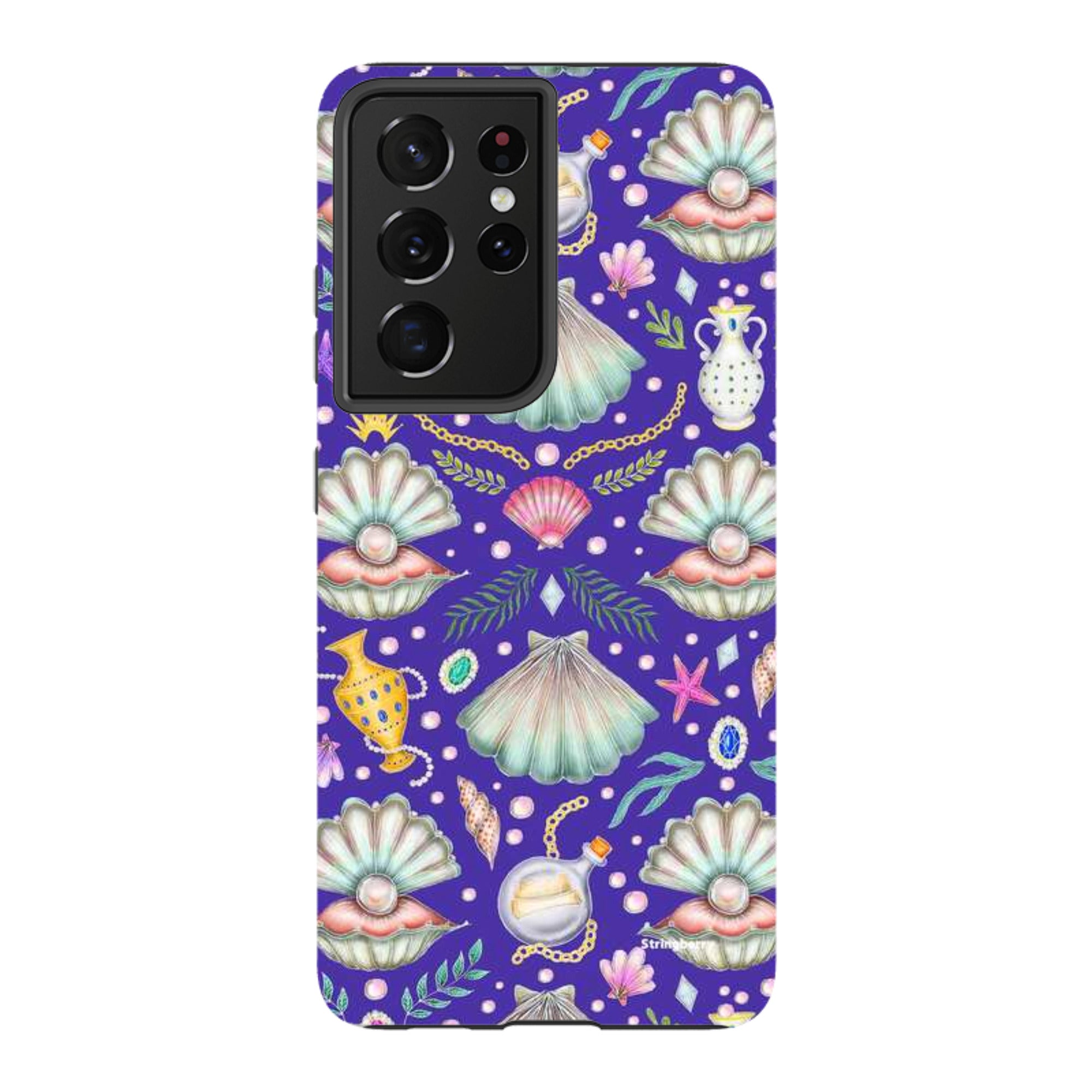 Samsung Tough Case - Pearl's Fantasy Indigo By Catherine Rowe