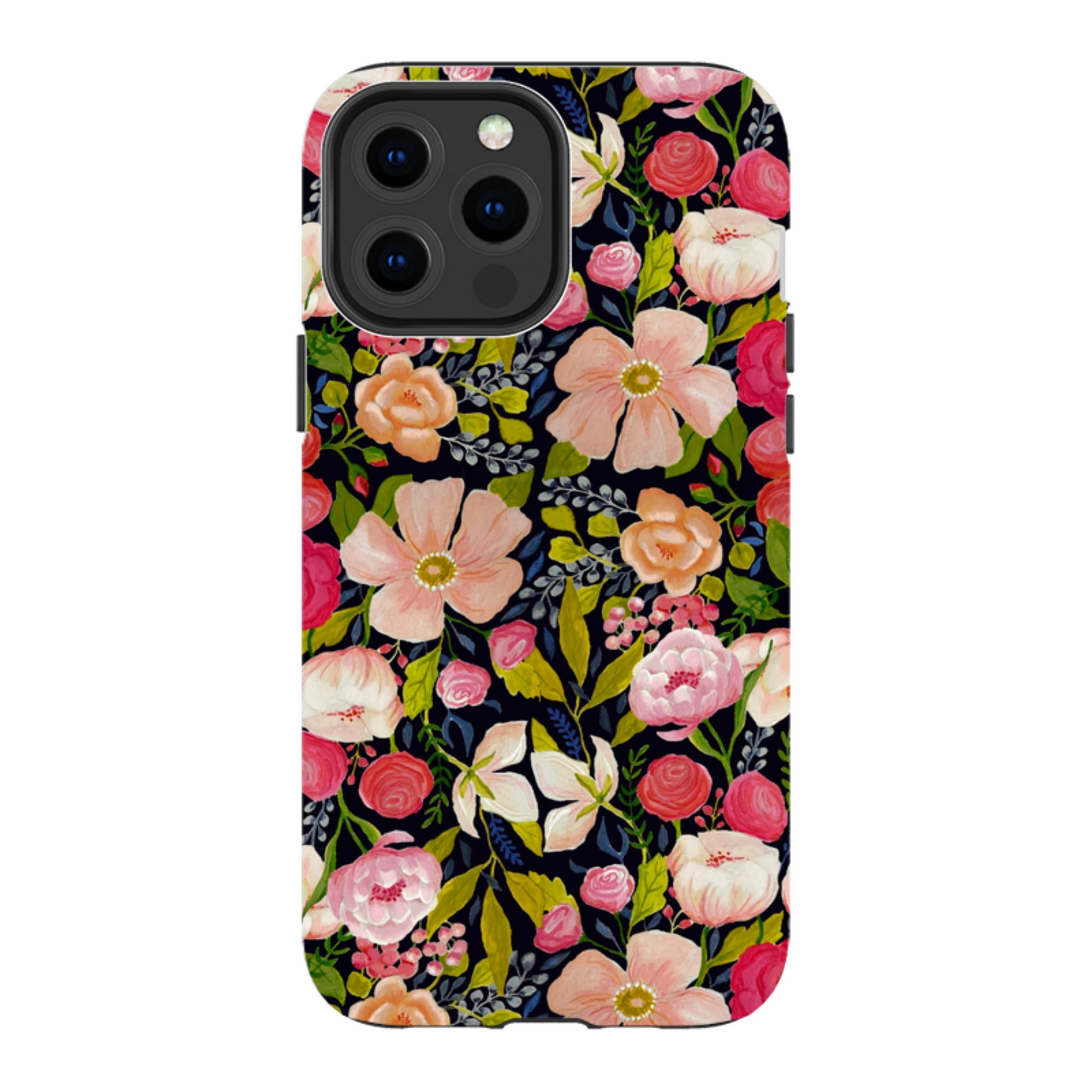 iPhone Tough Case - Vintage Roses By Bex Parkin