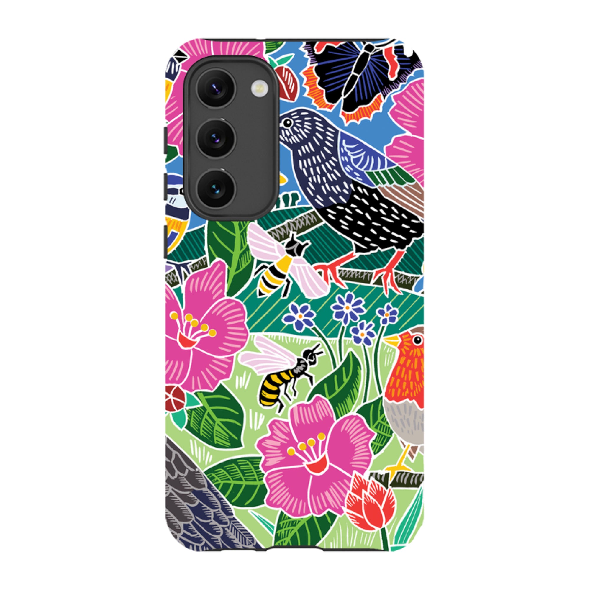 Samsung Tough Case - Garden Bird Jigsaw A By Kate Heiss