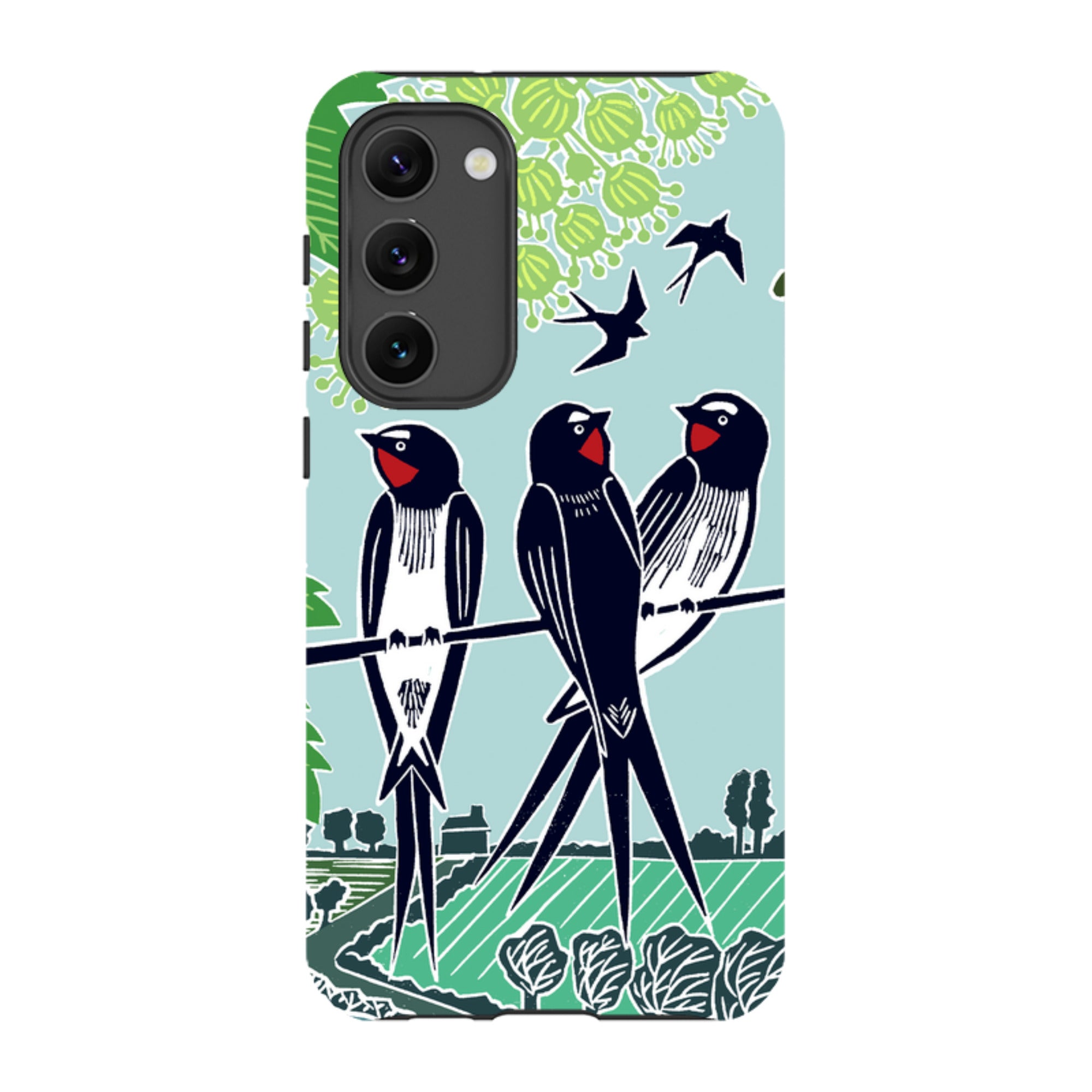 Samsung Tough Case - Swallows By Kate Heiss