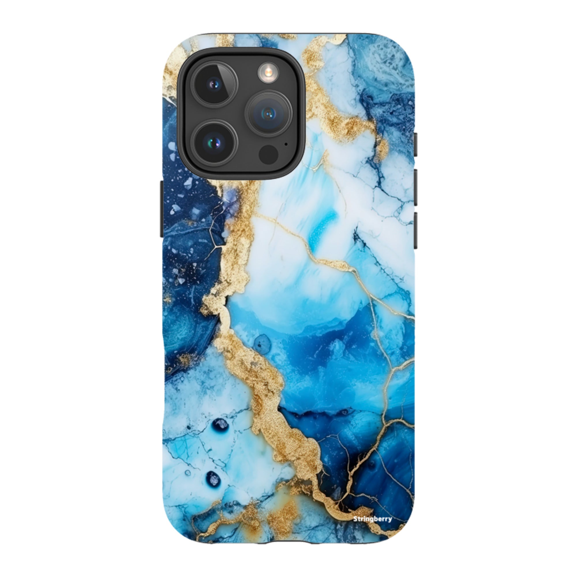 iPhone MagSafe Tough Case -  Blue Marbs