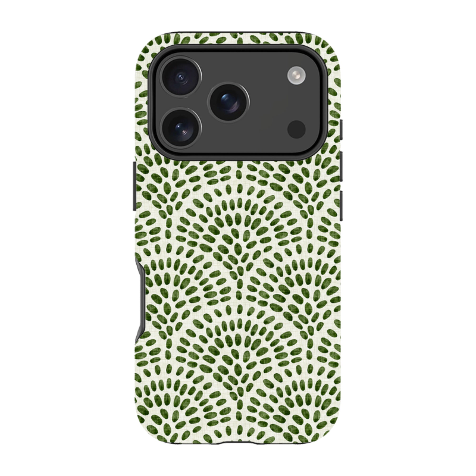 iPhone Tough Case - Scallop - Green By Katherine Quinn