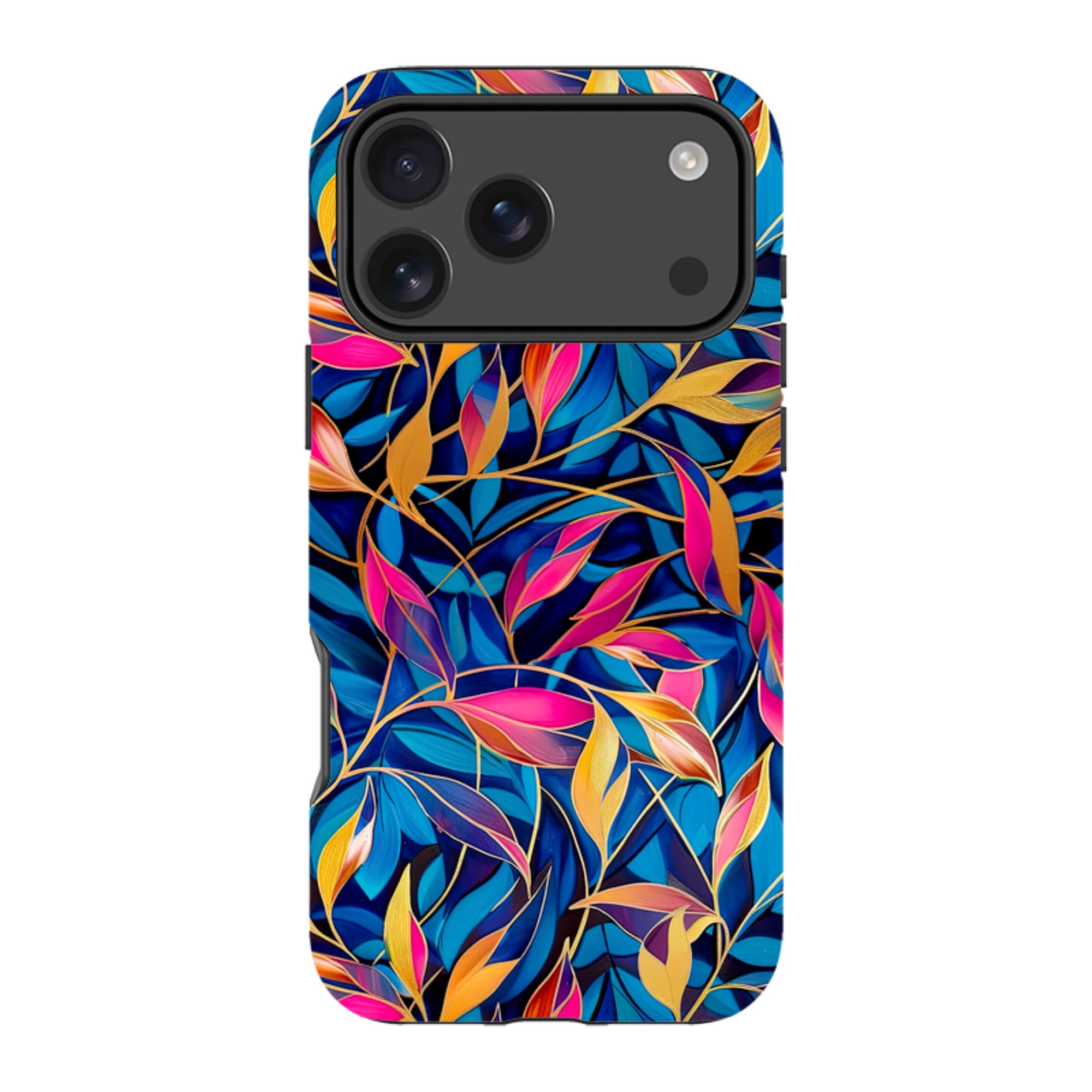 iPhone MagSafe Tough Case - Tangled Leaves