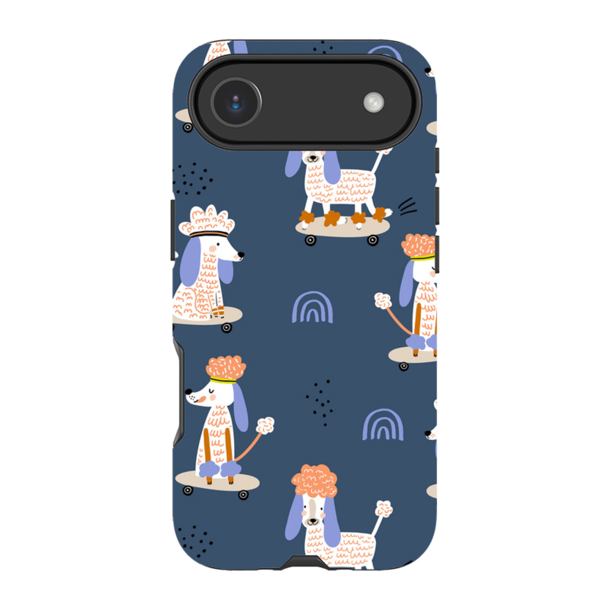 iPhone Tough Case - Skater Dogs