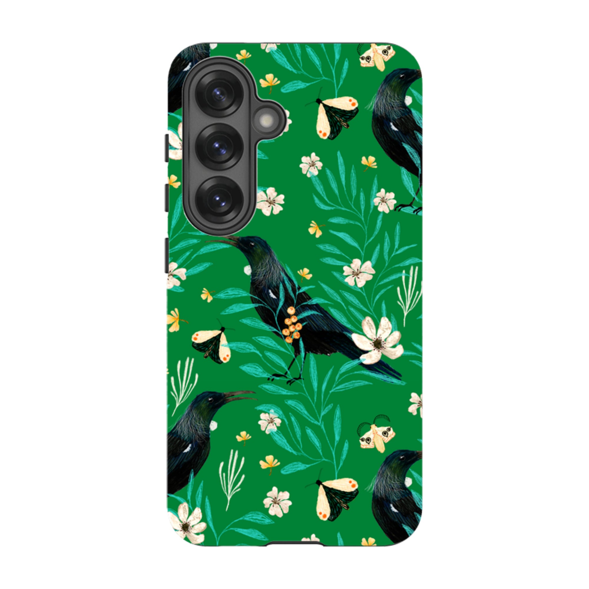 Samsung Tough Case - Tui Green By Katherine Quinn