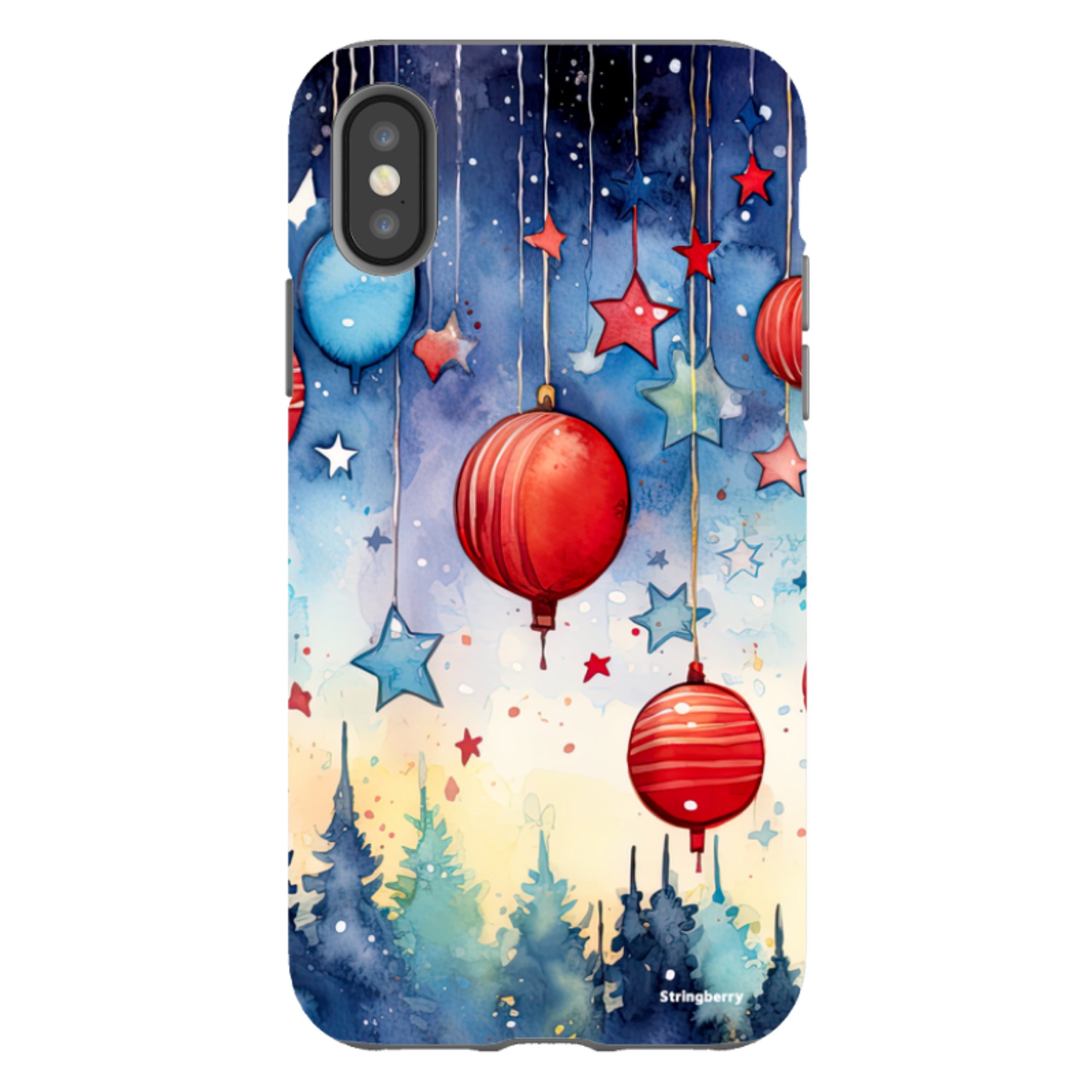 iPhone Tough Case - Bauble Forest
