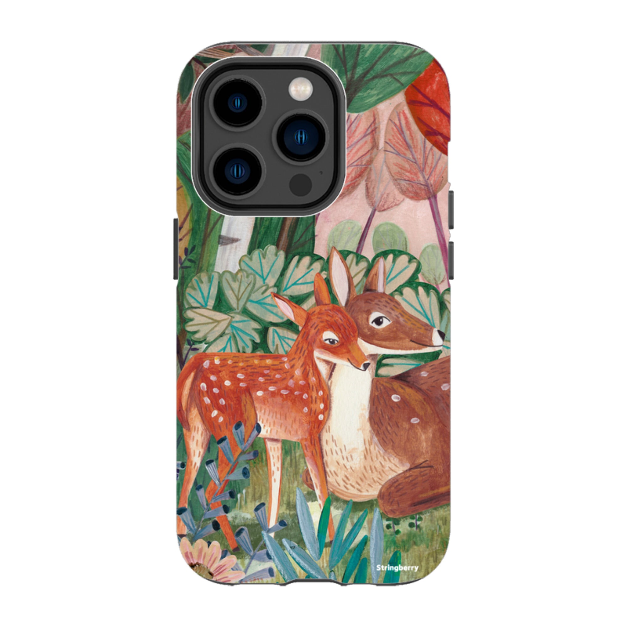 iPhone Tough Case - Deer By Caroline Bonne Muller