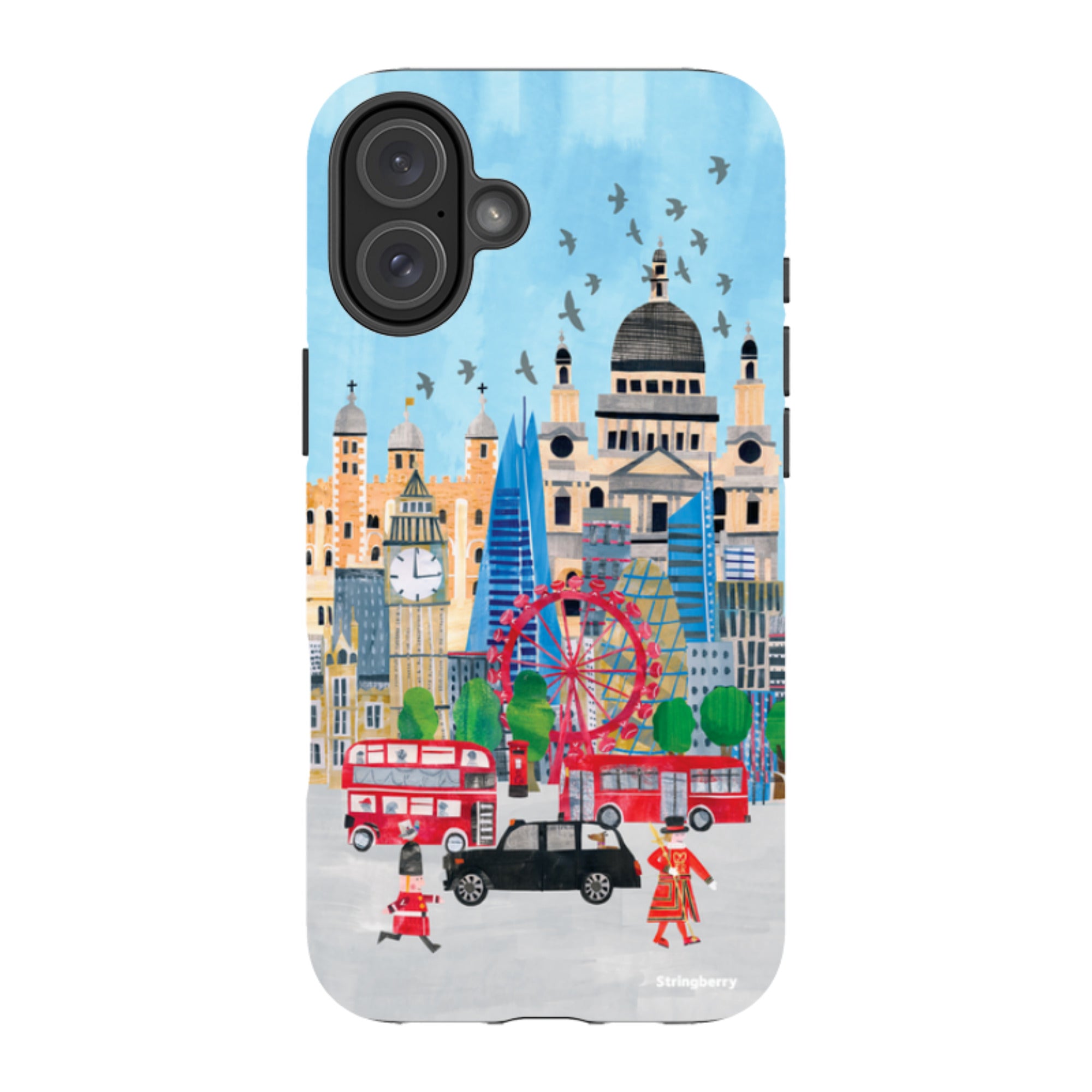 iPhone Tough Case - Spring In London By Tracey English