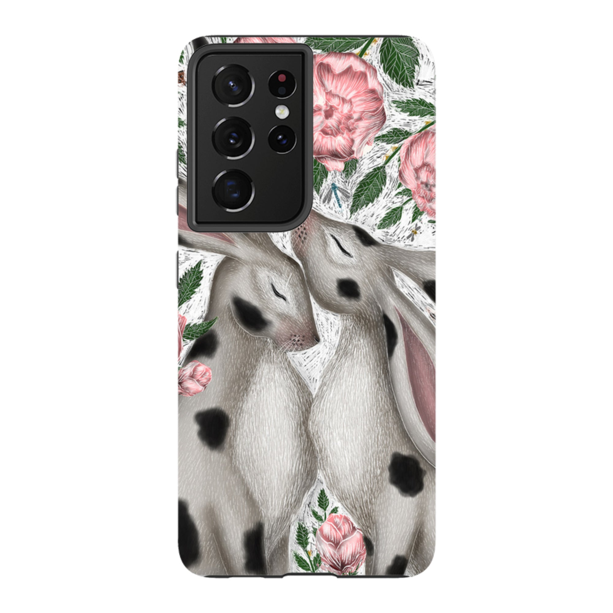 Samsung Tough Case - Hares And Peonies By Catherine Rowe
