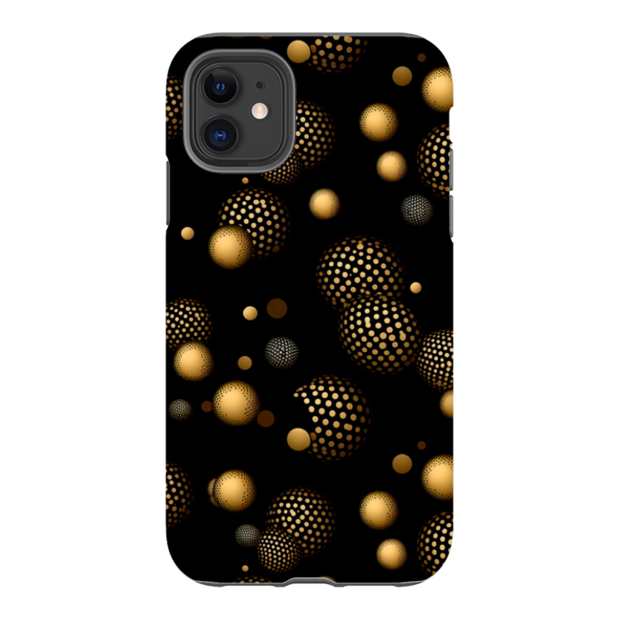iPhone Case - Dark Polka II