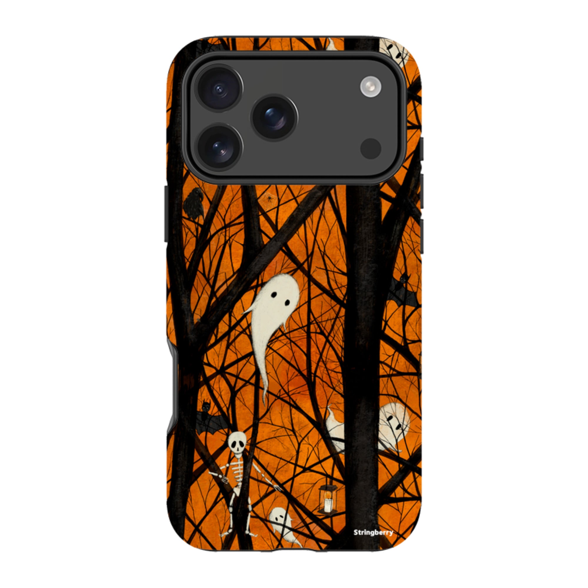 iPhone MagSafe Tough Case - Halloween Pattern By Maja Lindberg