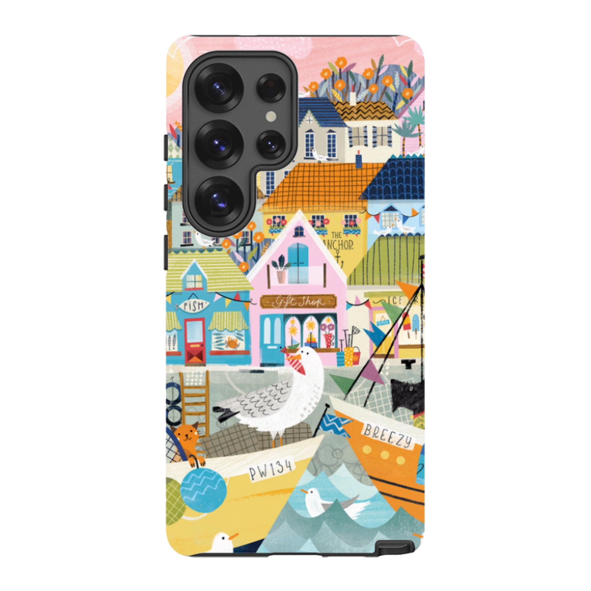 Samsung Tough  Case - Harbour 1 By Ali Brookes