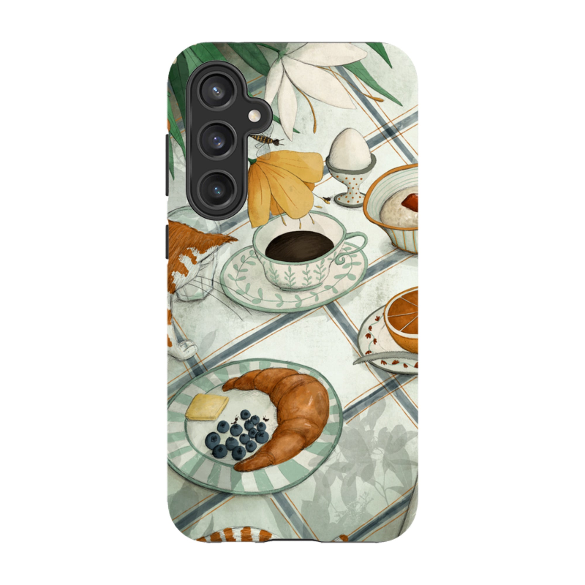 Samsung Tough Case - Hungry Friends By Maja Lindberg