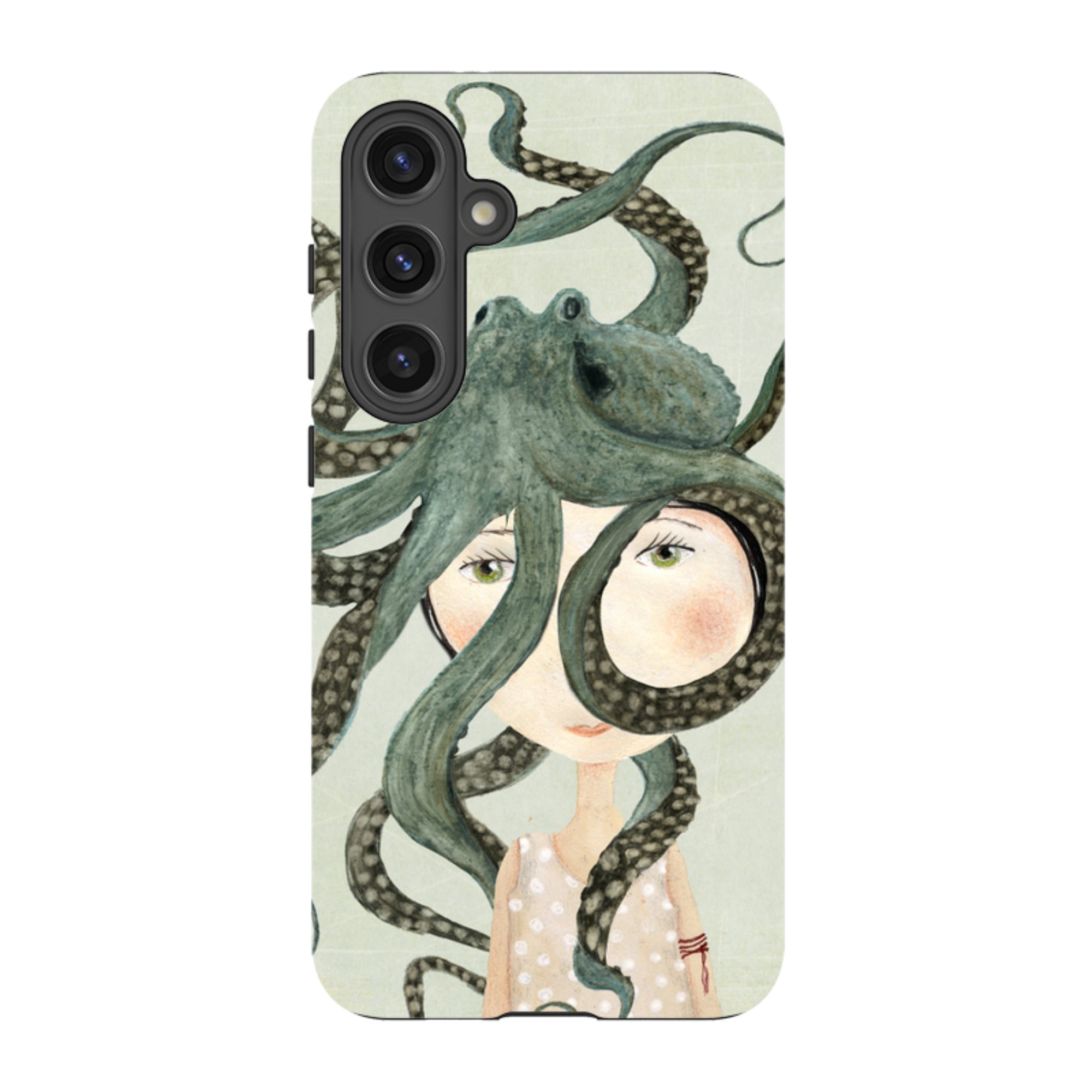 Samsung Tough Case - Octopus Girl By Katherine Quinn