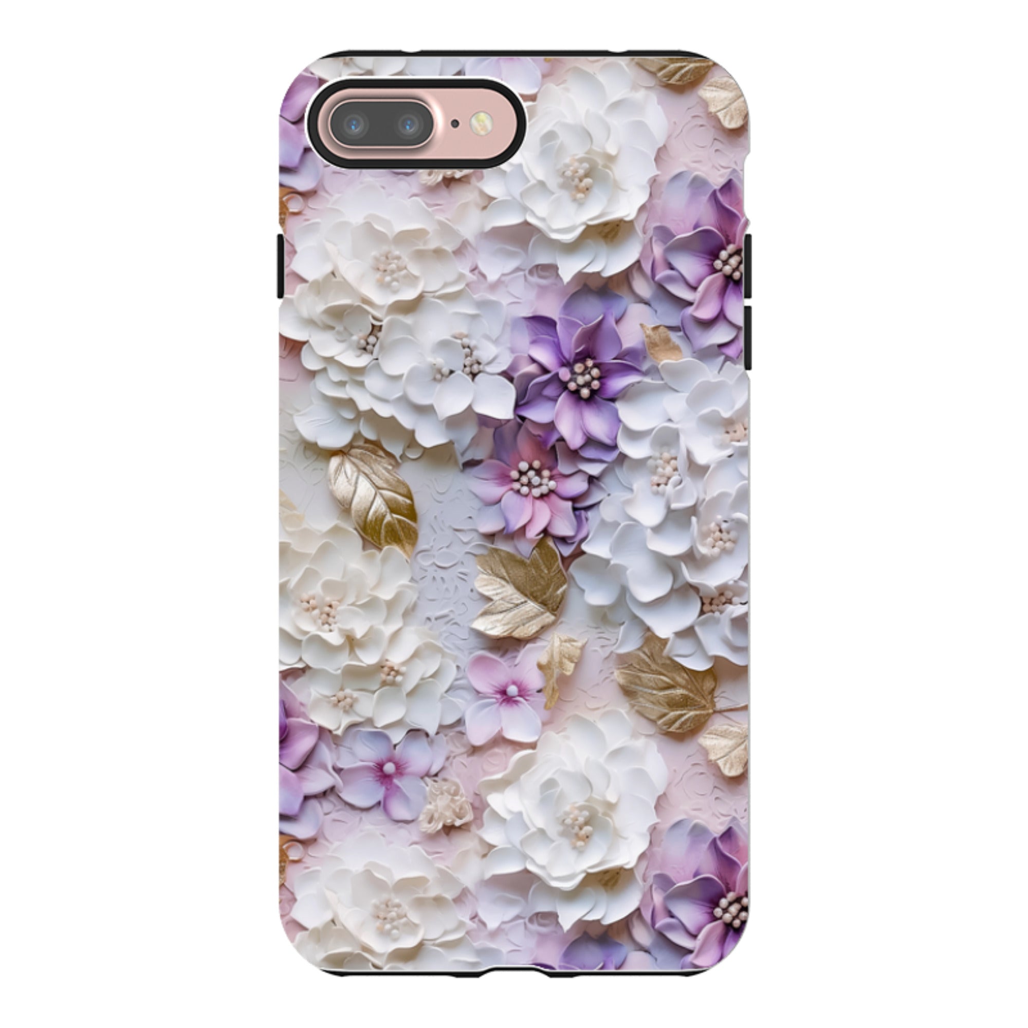 iPhone Tough Case -Gold & Mauve II