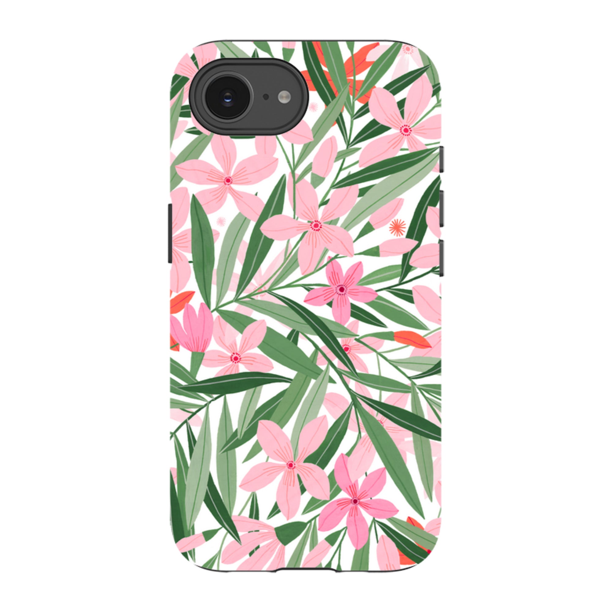iPhone Tough Case - Oleandro Pattern By Madalina Andronic