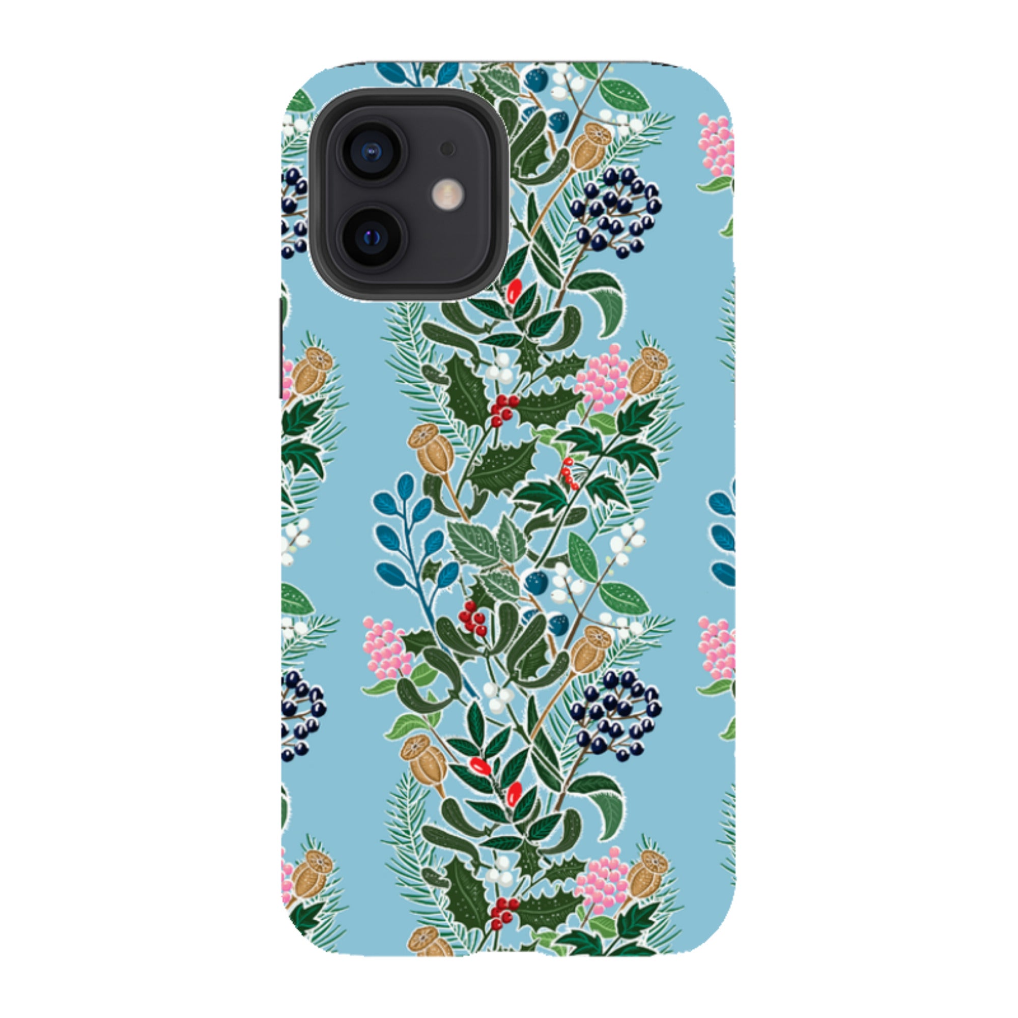 iPhone Tough Case - Winter Hedge-2 By kate Heiss