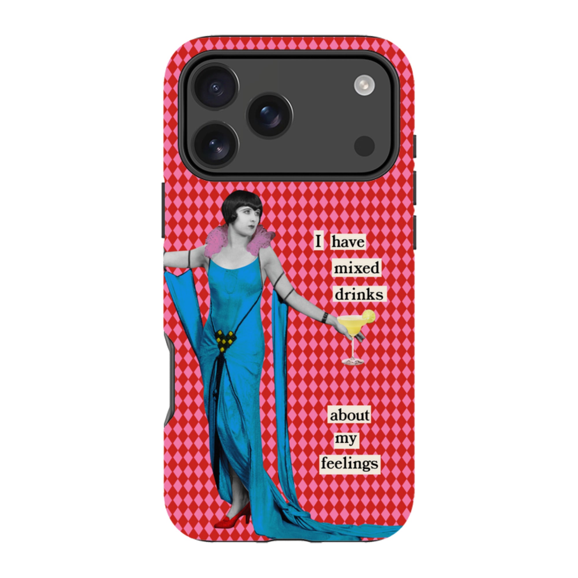 iPhone Tough Case - Mixed Drinks By Clare Jordan