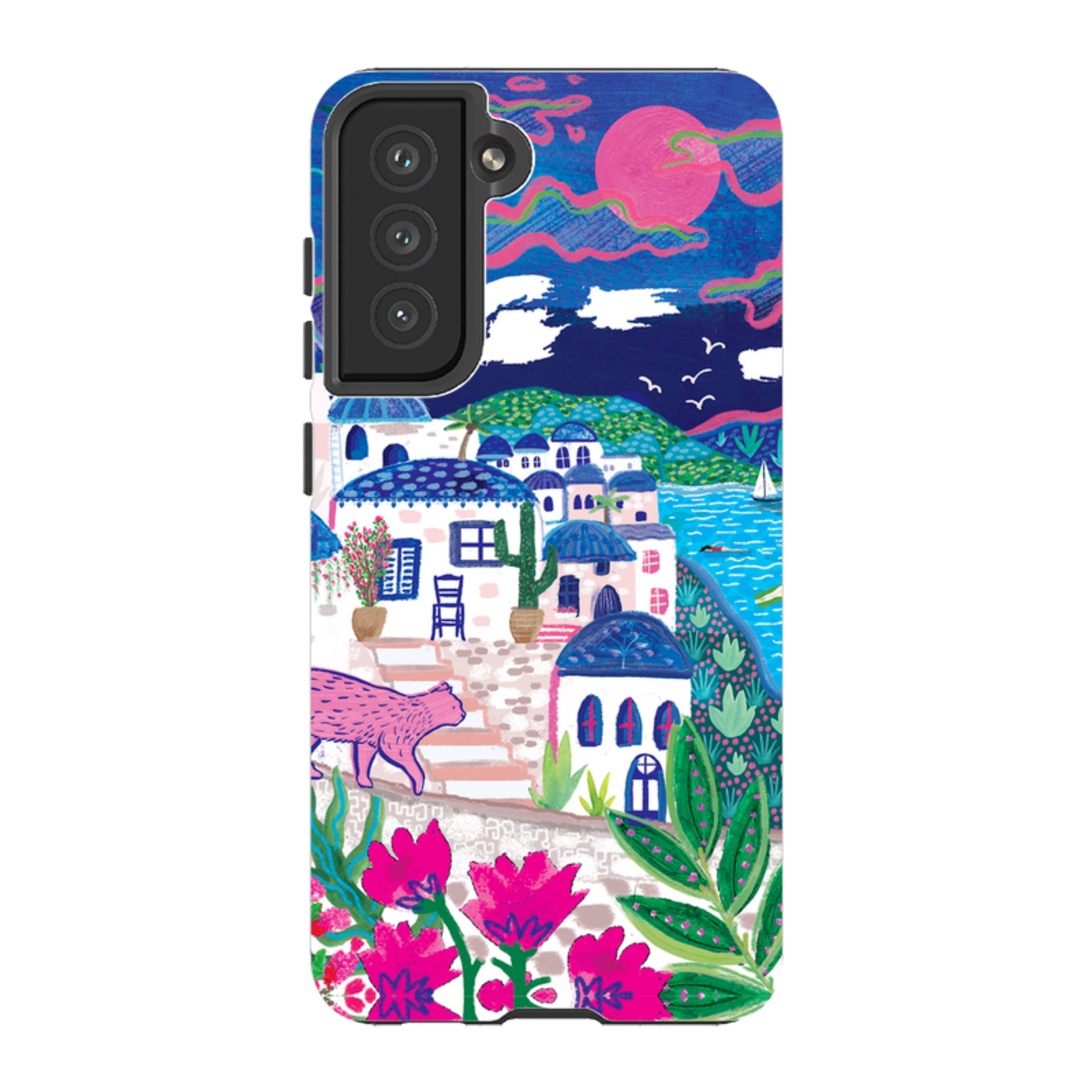 Samsung Tough  Case - Sapphire Seas III By Emma Frances Grant